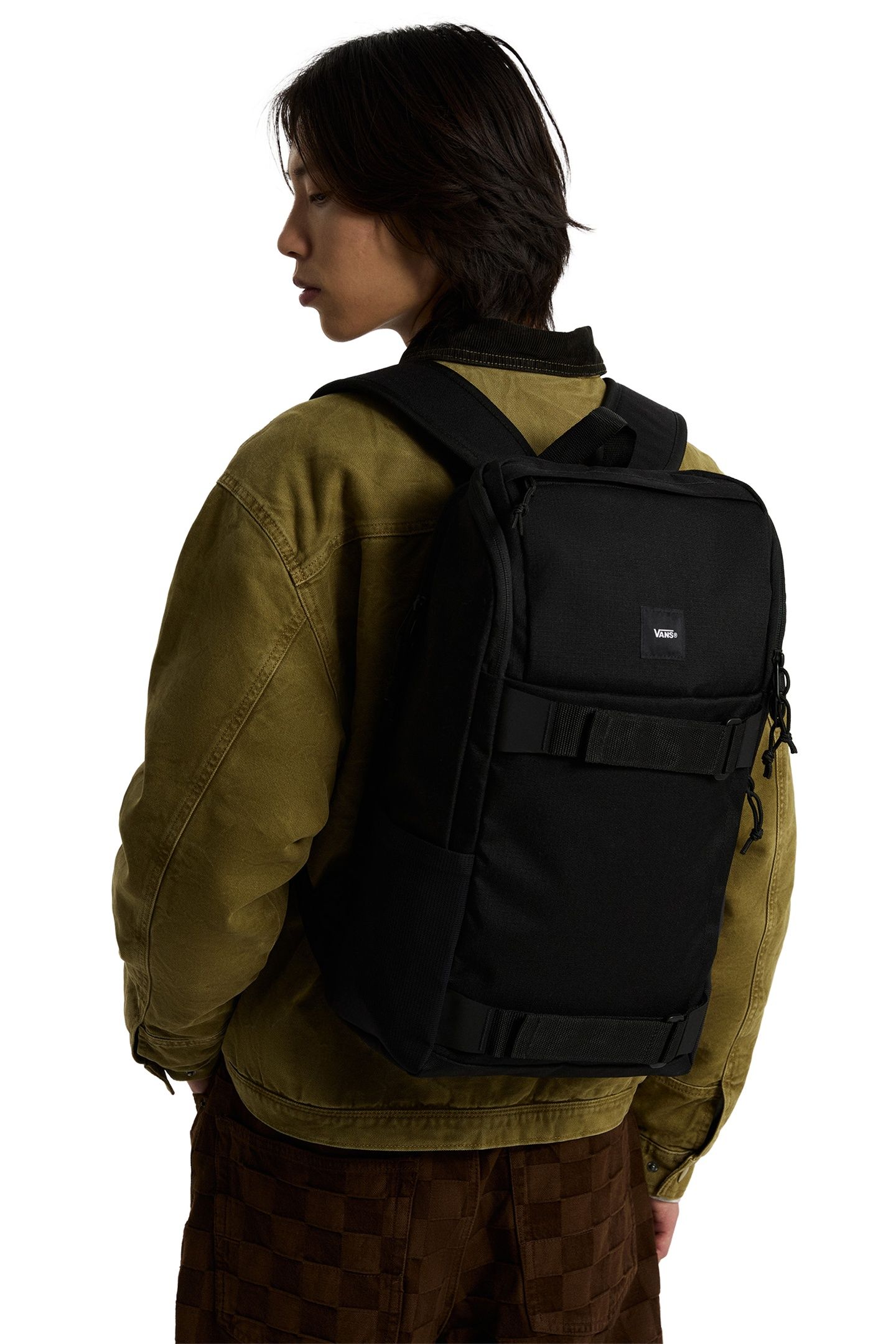 OBSTACLE SKATEPACK BLACK RIPSTOP 4