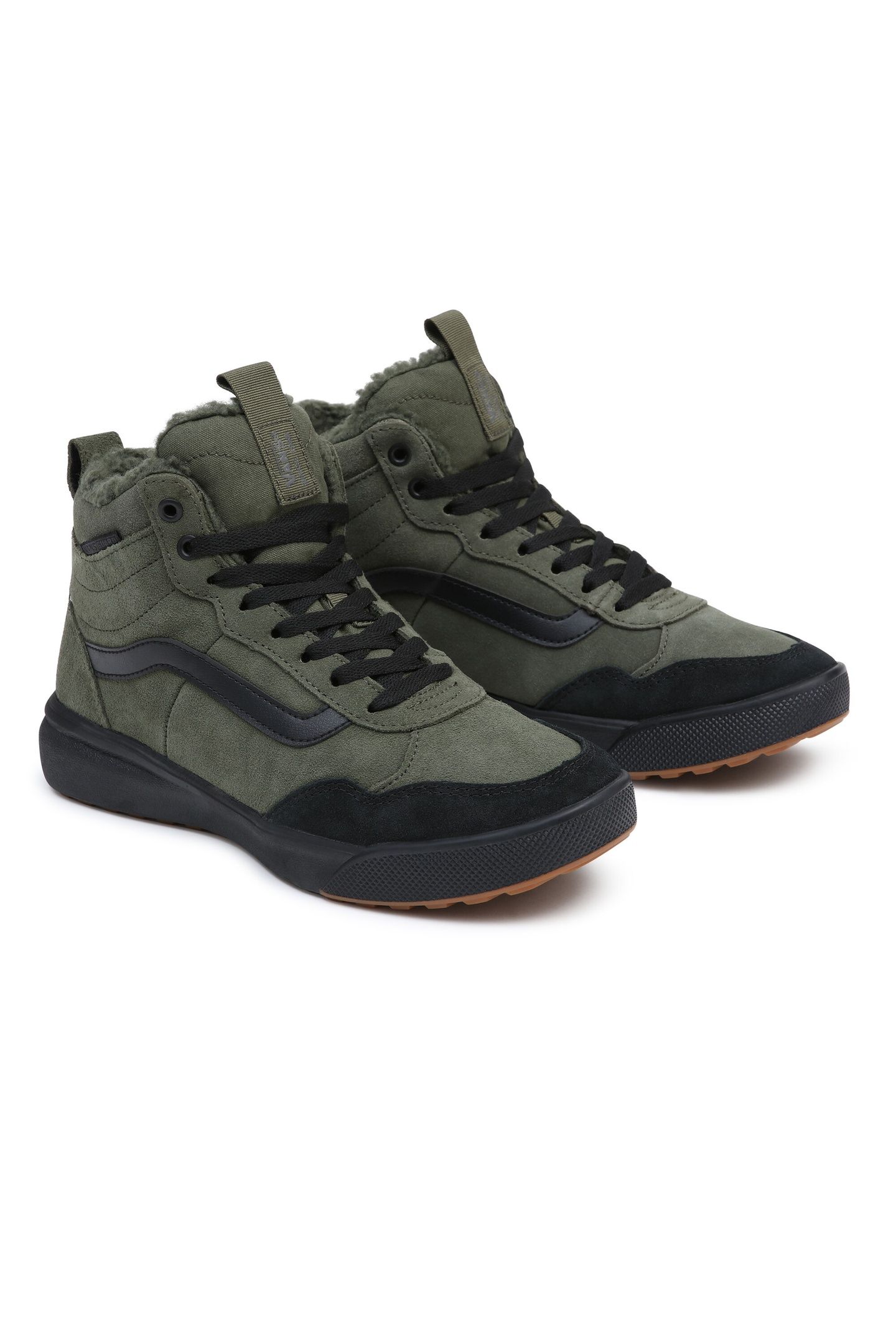 RANGE EXP HI VANSGUARD SHERPA SUEDE GRAPE LEAF/BLACK 5