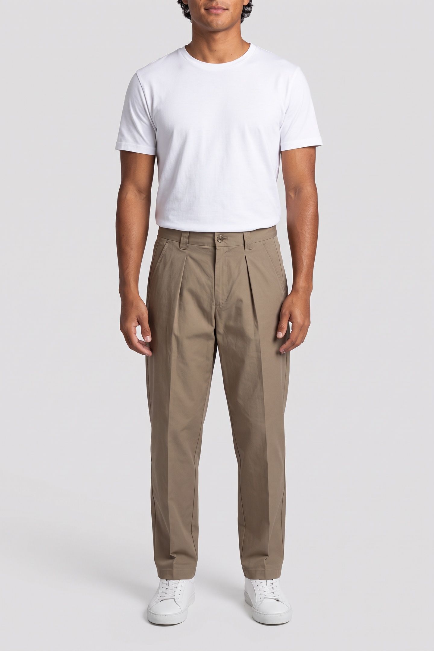UNISEX TROUSERS RENATO SAGE GREEN 1