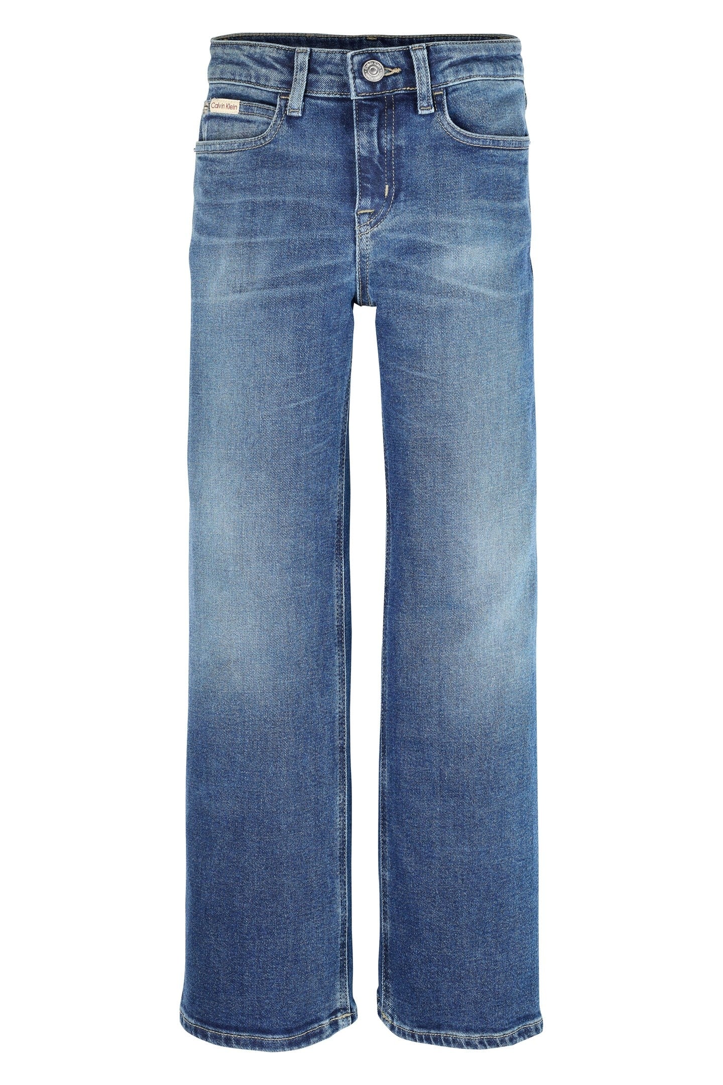 GIRLS HIGH RISE WIDE LEG DARK BLUE 1