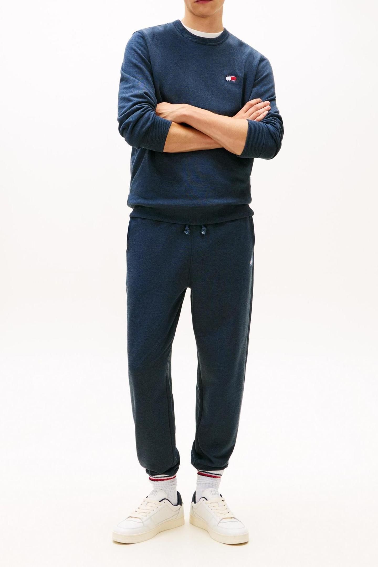 TJM REG BADGE JOGGER DARK NIGHT NAVY HEATHER 2