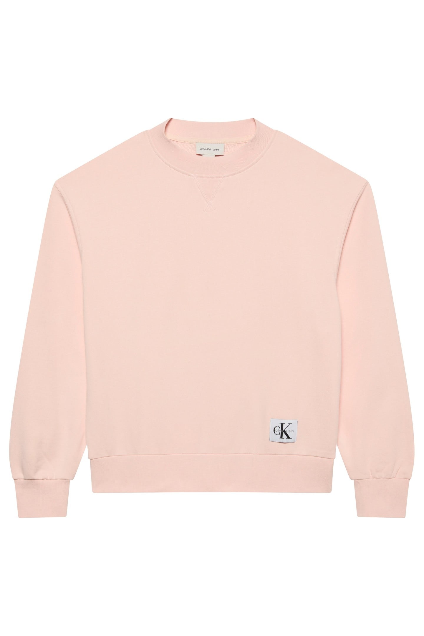 LS BADGE LOGO TERRY CLOUD PINK 1