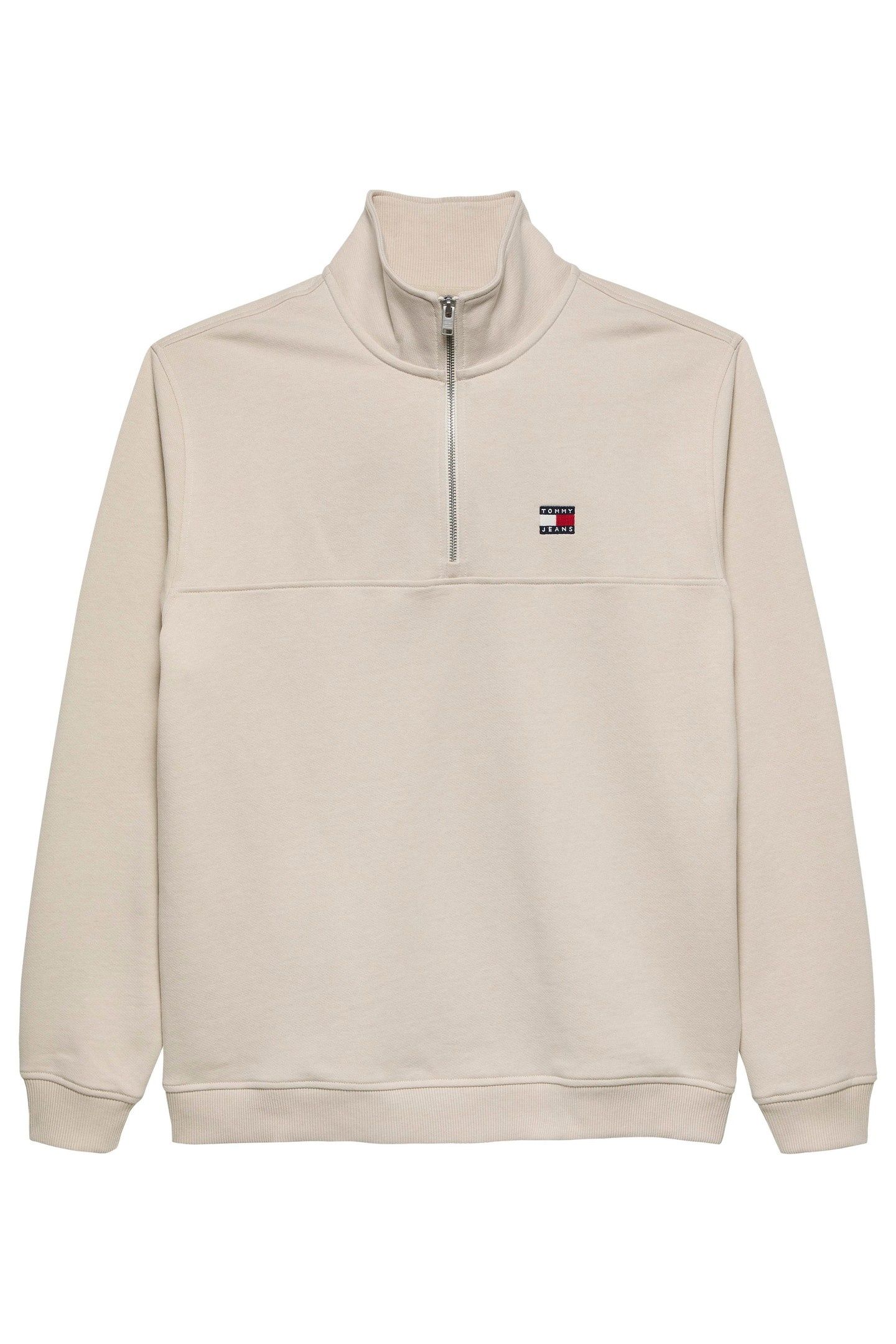TJM REG BADGE QUARTER ZIP ANCIENT WHITE HEATHER 3