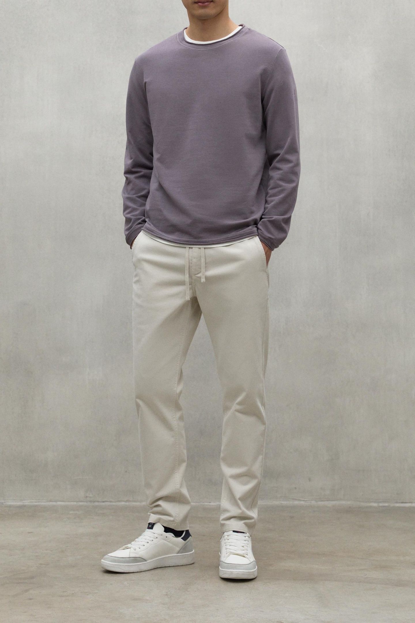 ACTALF LONG SLEEVE T-SHIRT PEPPERCORN 3