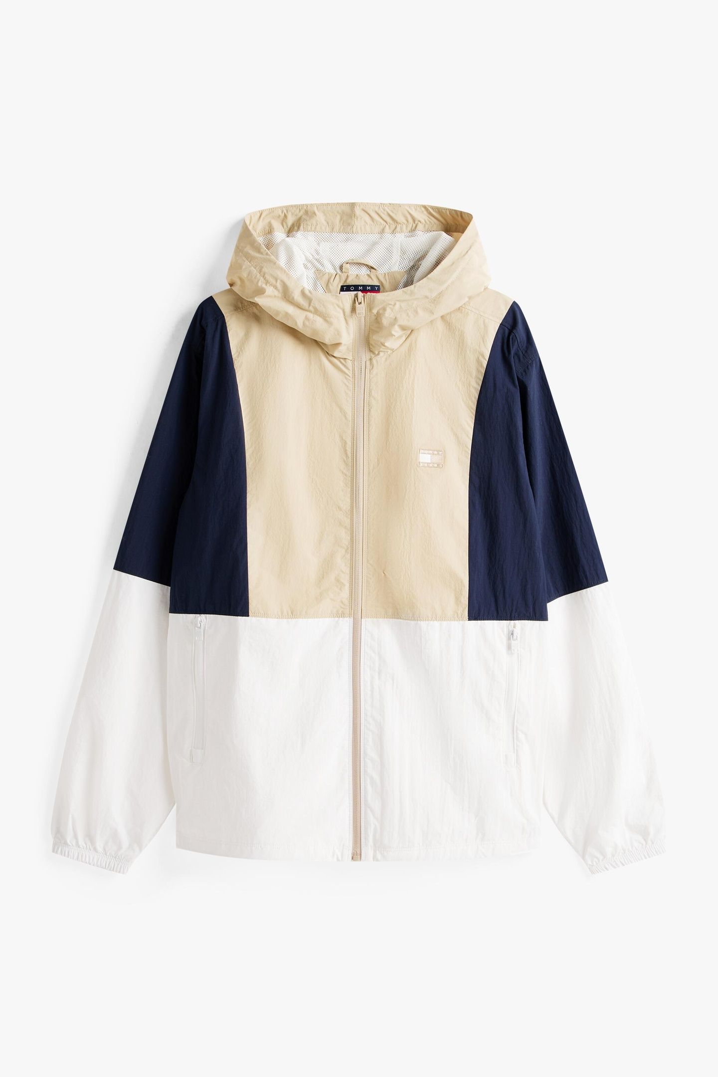 TJM CHICAGO WINDBREAKER ECRU/MULTI 5