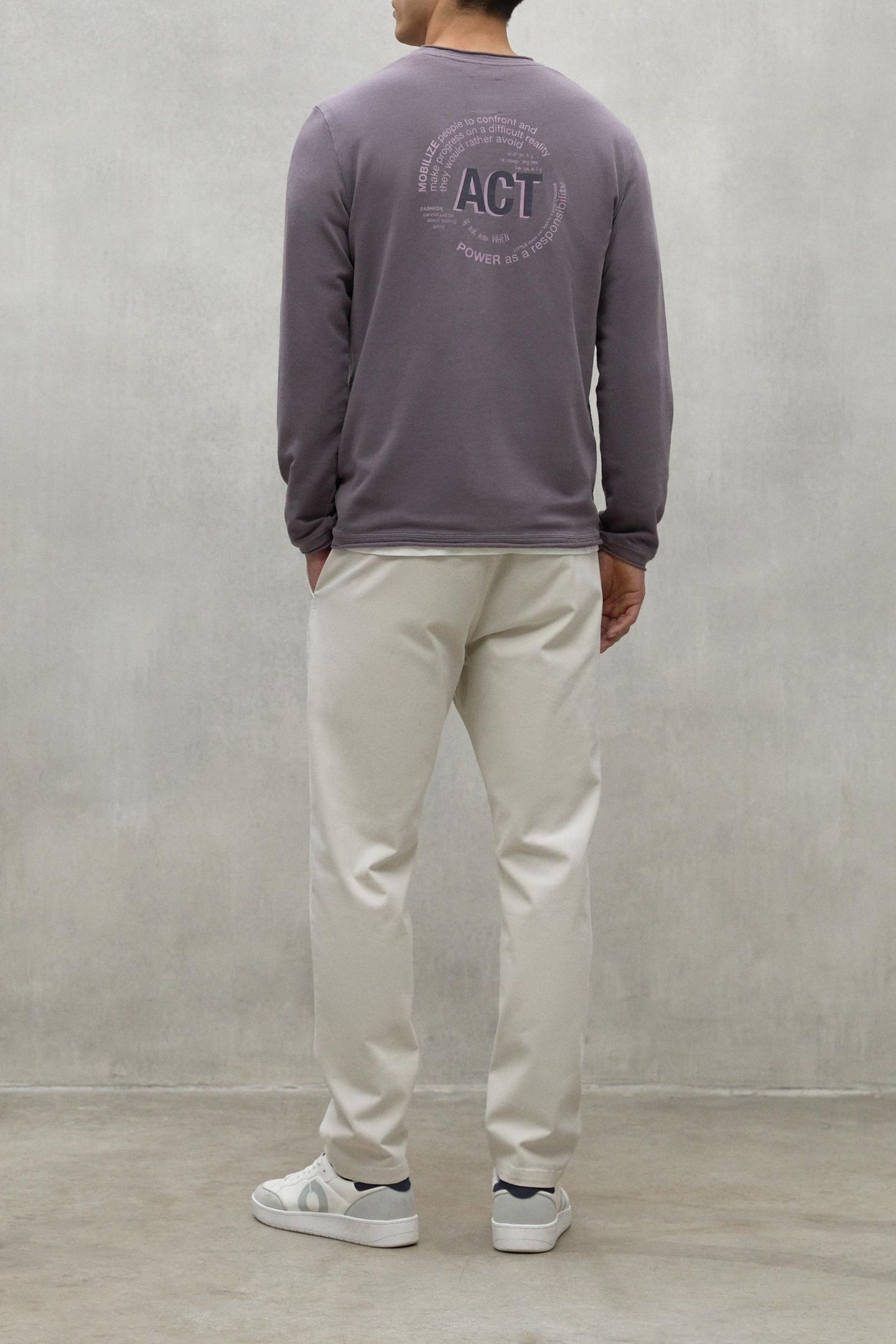 ACTALF LONG SLEEVE T-SHIRT PEPPERCORN 2