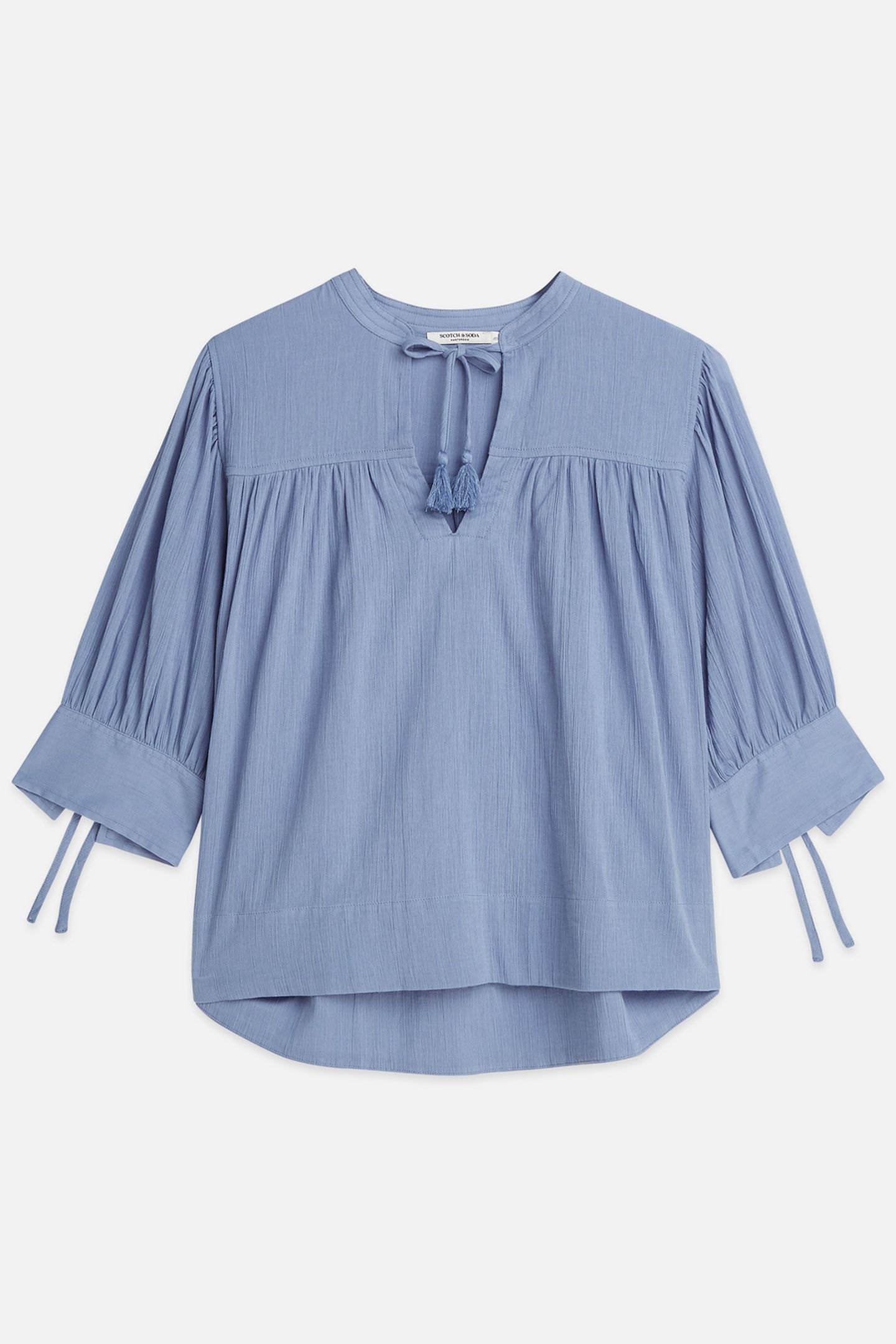 RELAXED BLOUSE WITH GATHERS INFINITY 4
