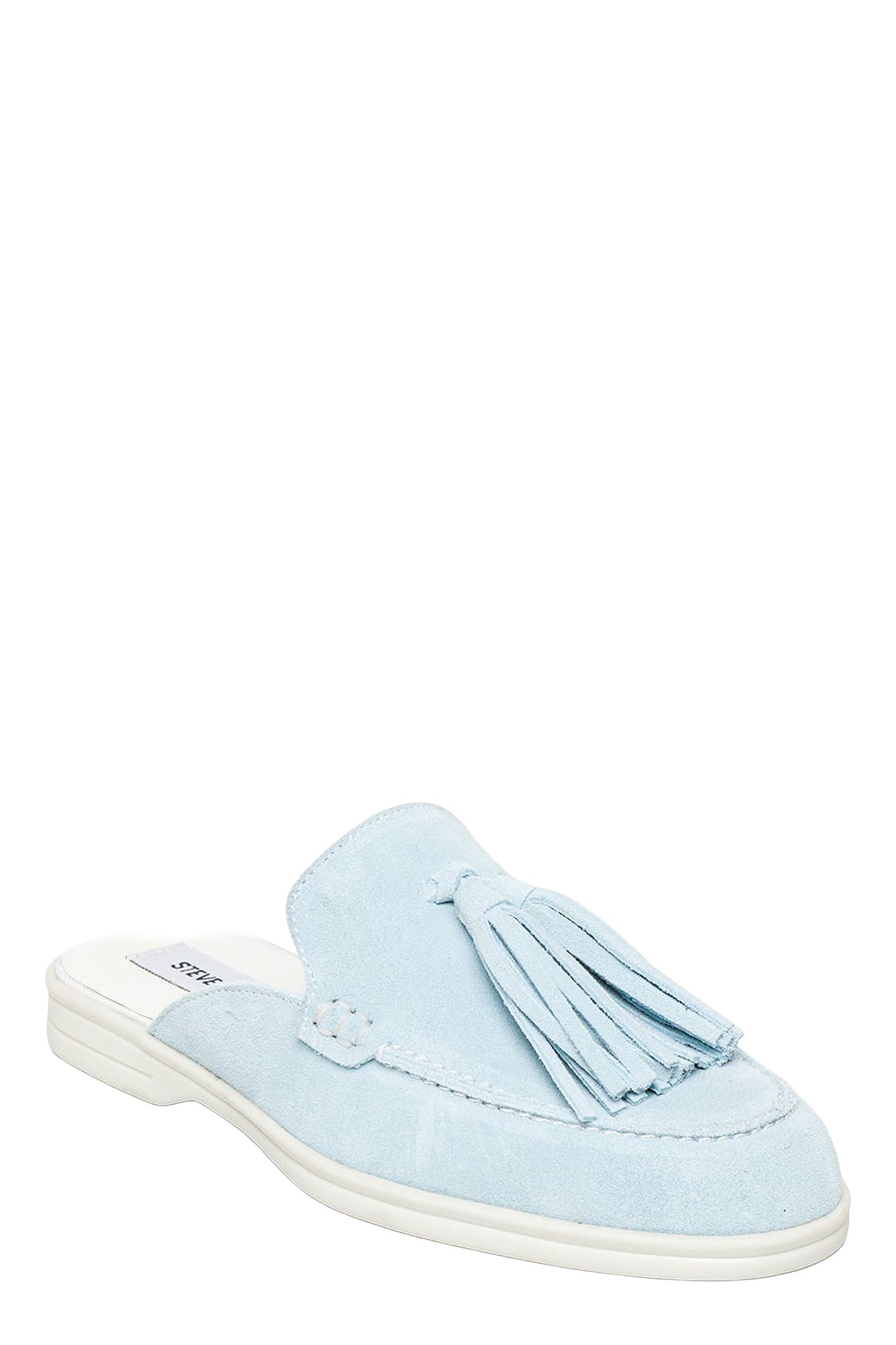 ODENZA FLAT SHOES LT BLUE SUEDE 1