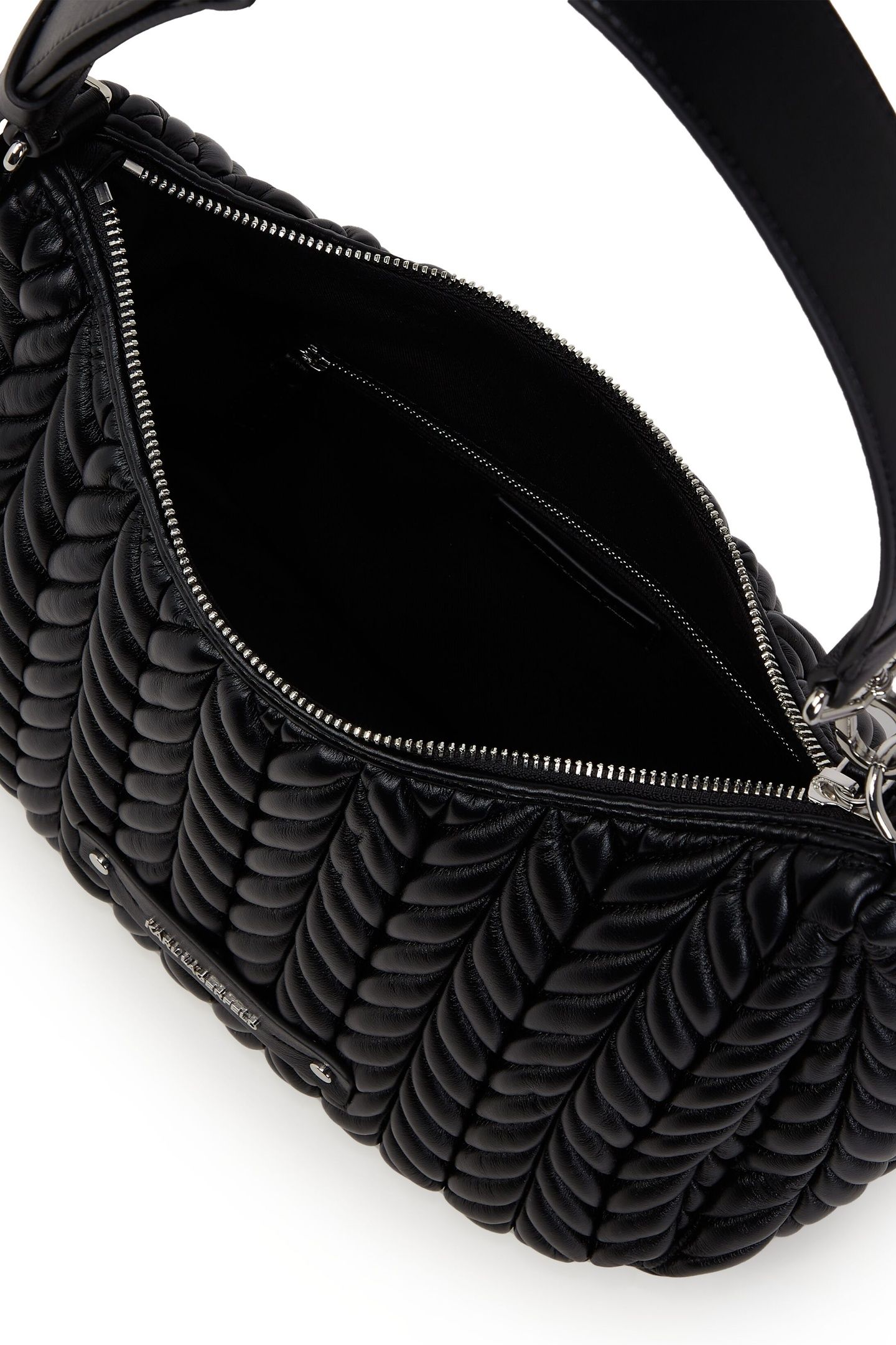 K/WEAVE HOBO BLACK-NICKEL 5