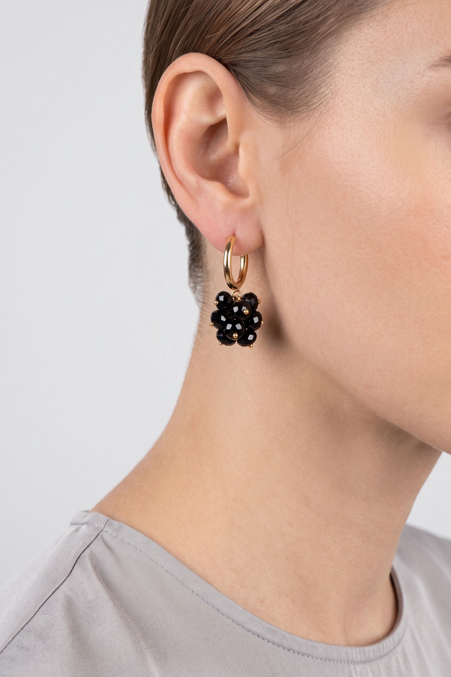 EARRINGS BIJOUX BLACK 4