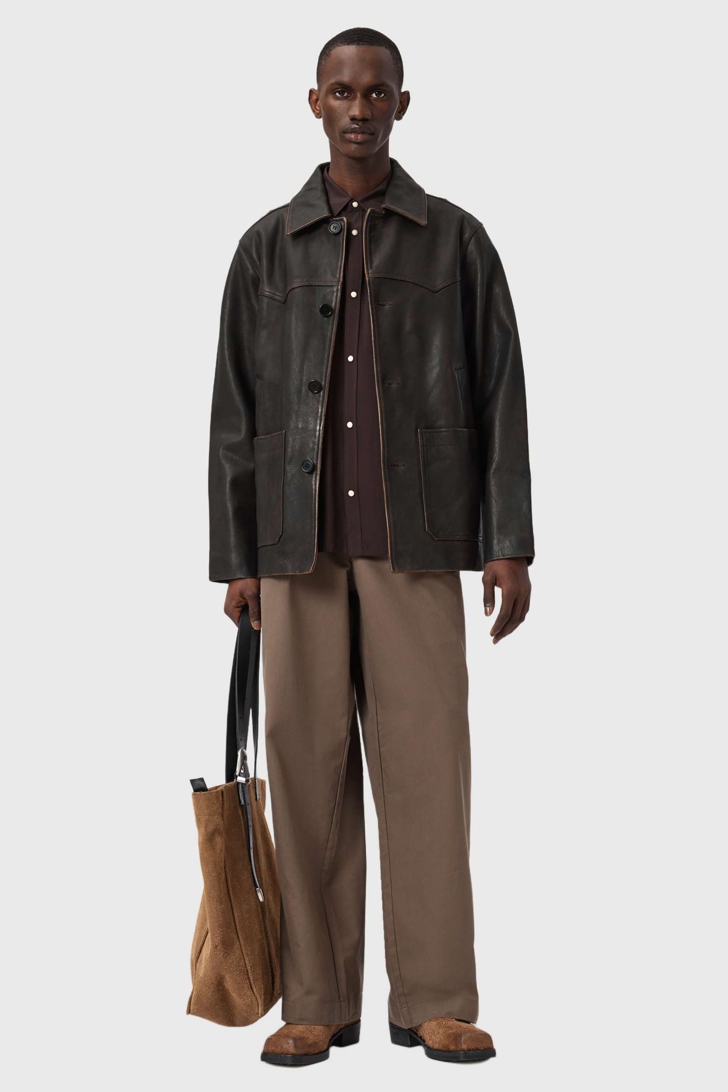HARTWELL COAT COGNAC BROWN 6