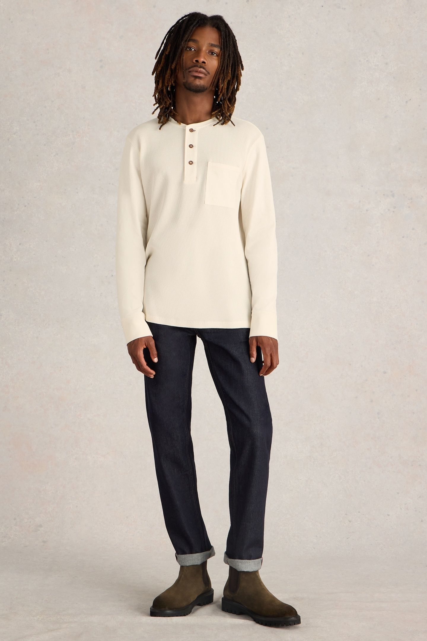 ANDOVER LS HENLEY NAT WHITE 1