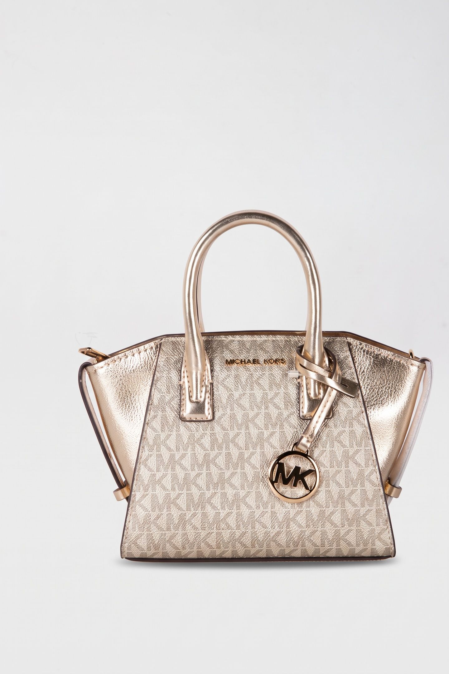 EXTRA SMALL SATCHEL CROSSBODY PALE GOLD 1