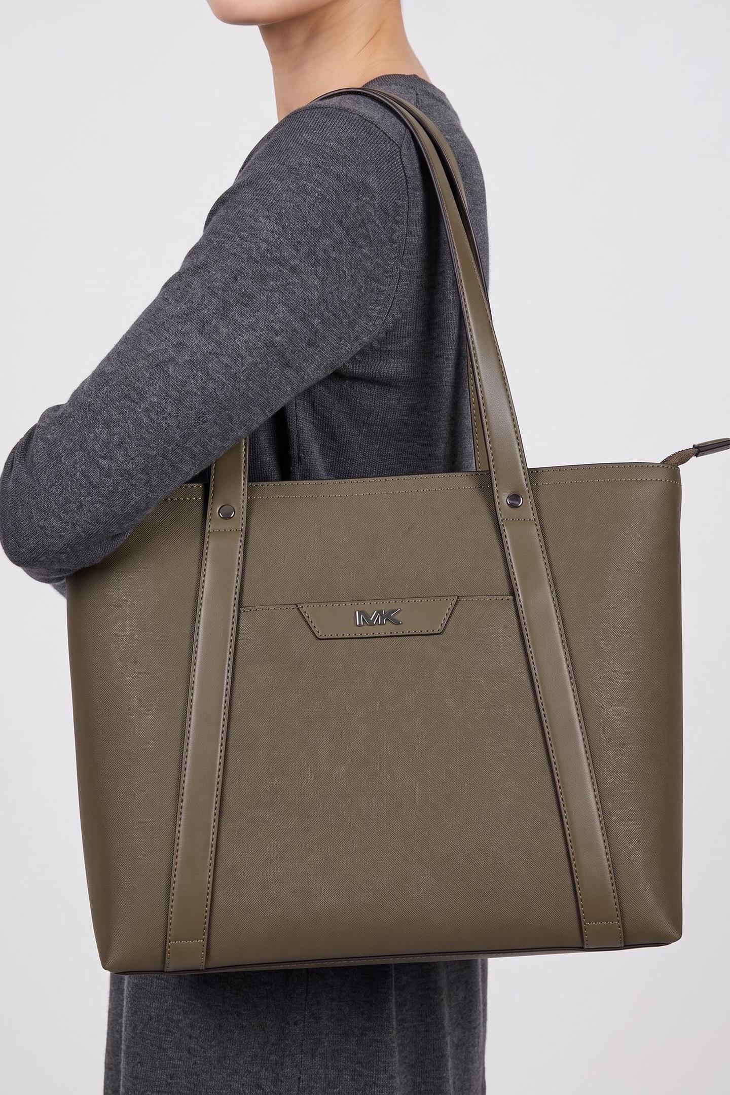 COMMUTER POCKET TOTE OLIVE 3