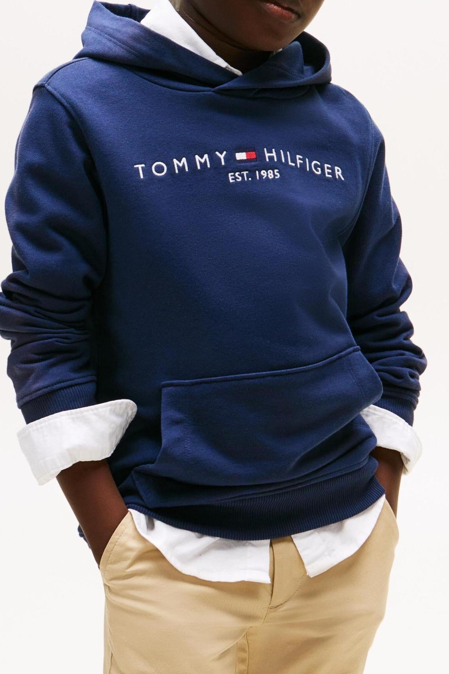 UNISEX ESSENTIAL HOODIE TWILIGHT NAVY 1