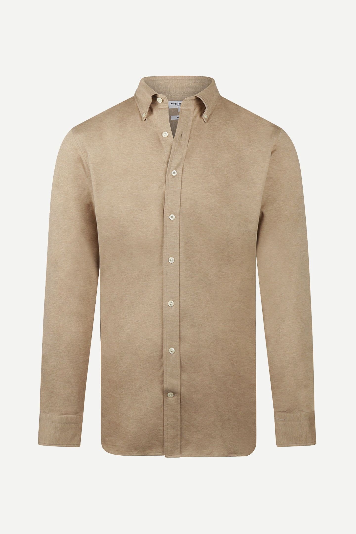 STRETCH PIQUE SHIRT SAND 4