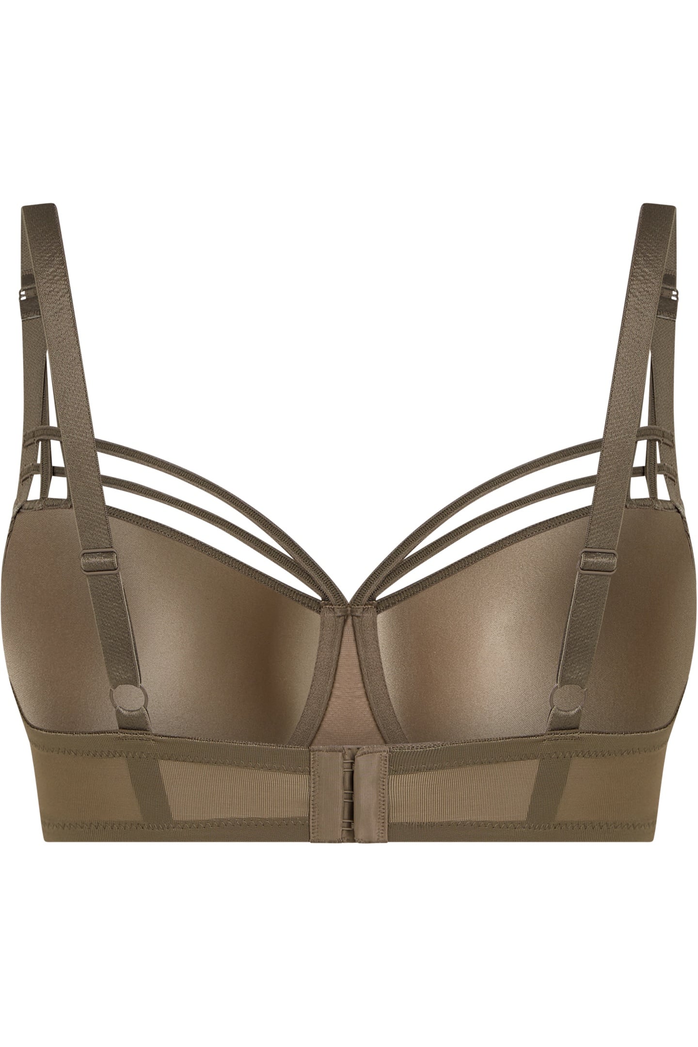 DAME DE PARIS CAPPUCINO BROWN BALCONY BRA 3