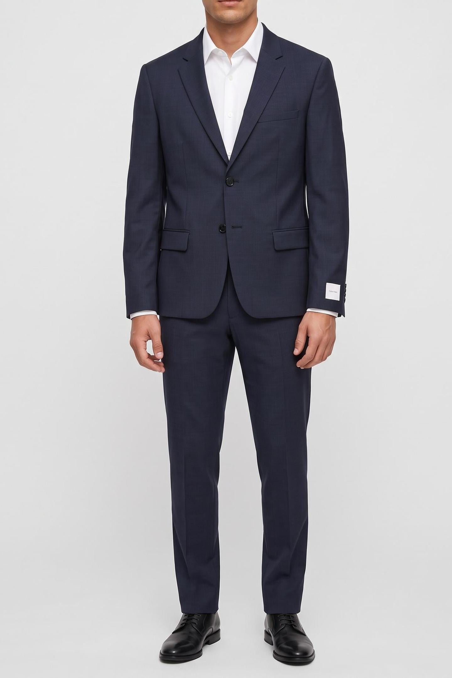 LS MICRO DOT SLIM BLAZER DARK SAPPHIRE 1