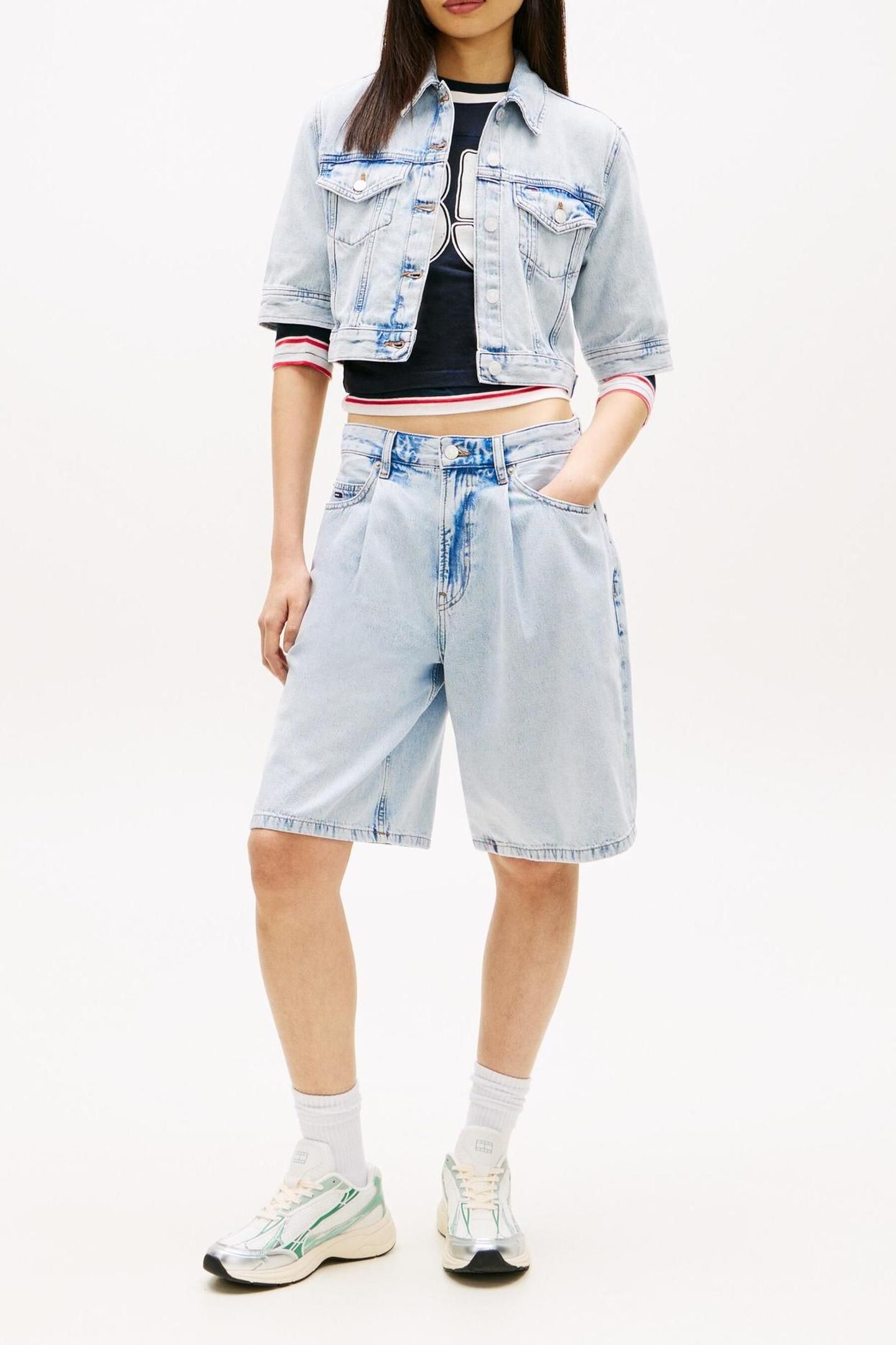 CROPPED TRUCKER DENIM LIGHT 2