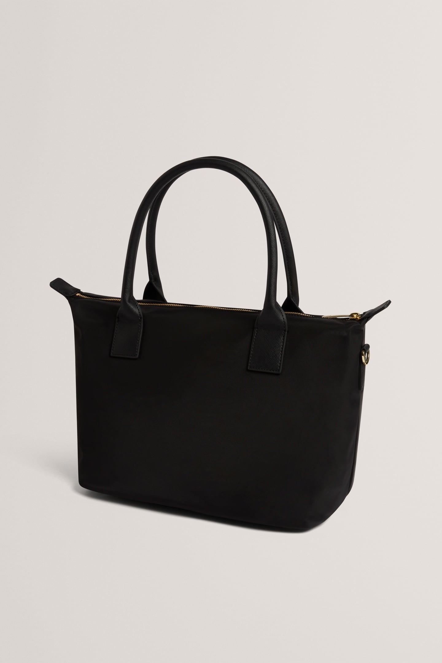 SMALL NYLON TOTE BLACK 2
