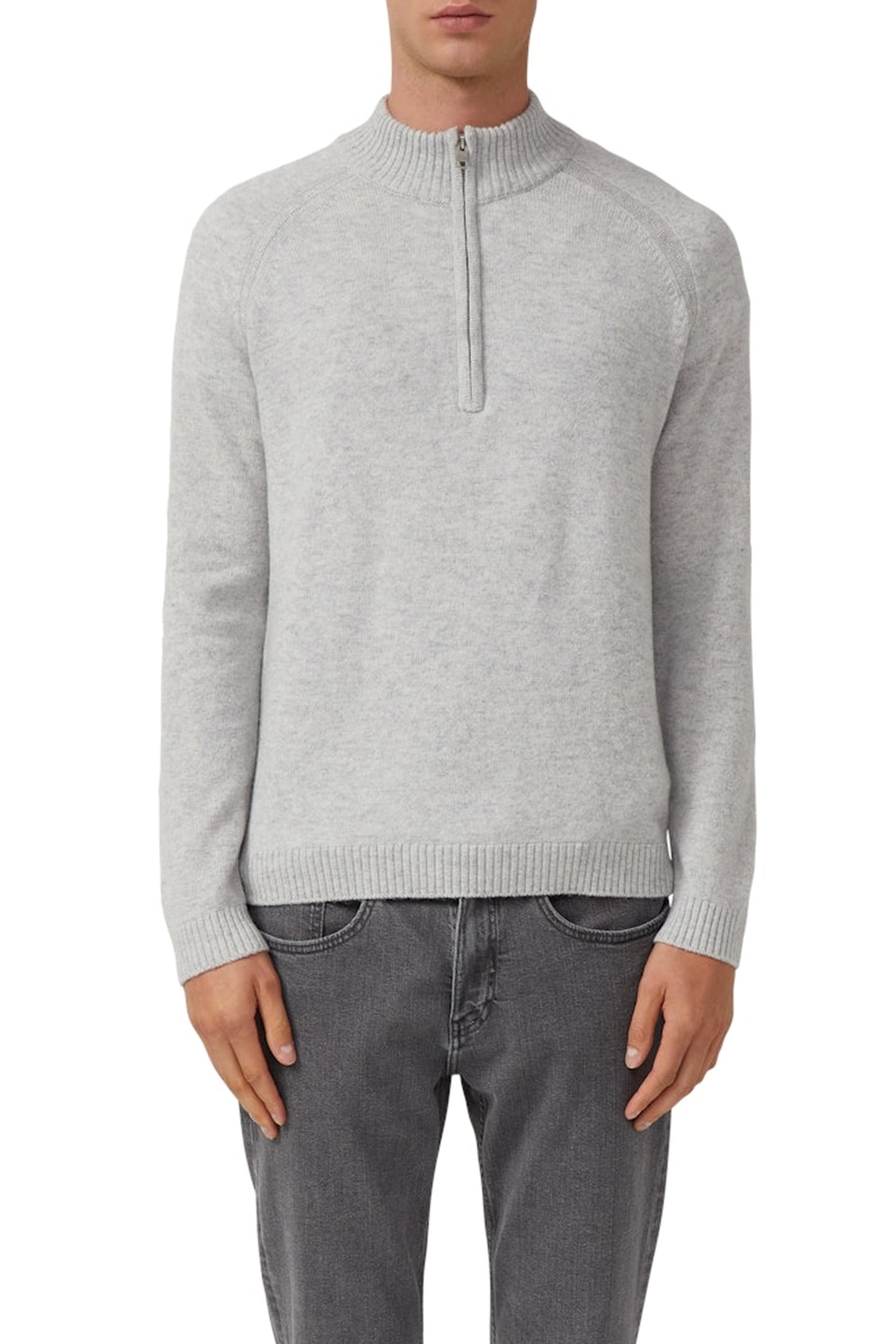 S.OLIVER PULLOVER GREY/BLACK 1