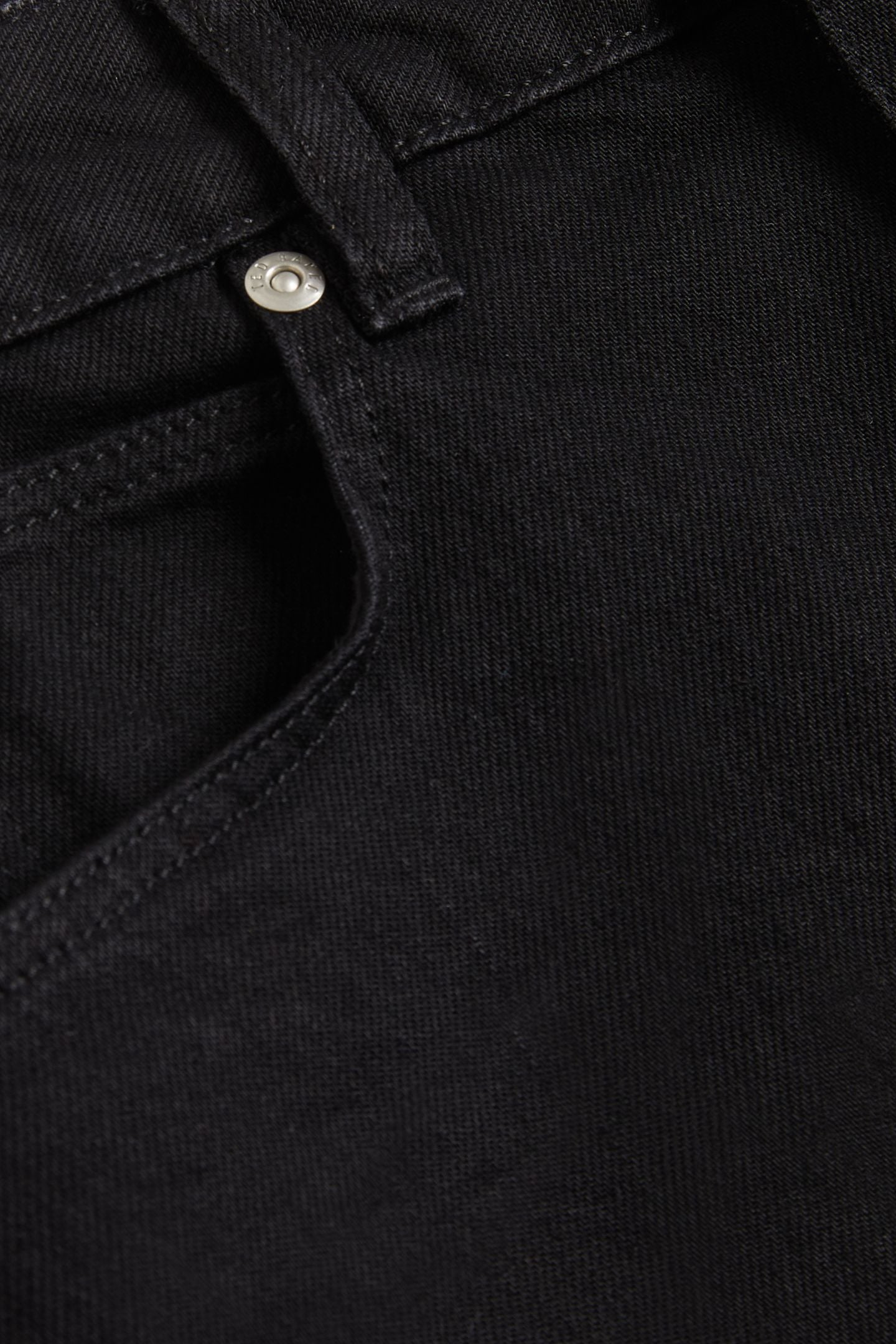 SANZAN MID RISE SLIM JEANS BLACK 2