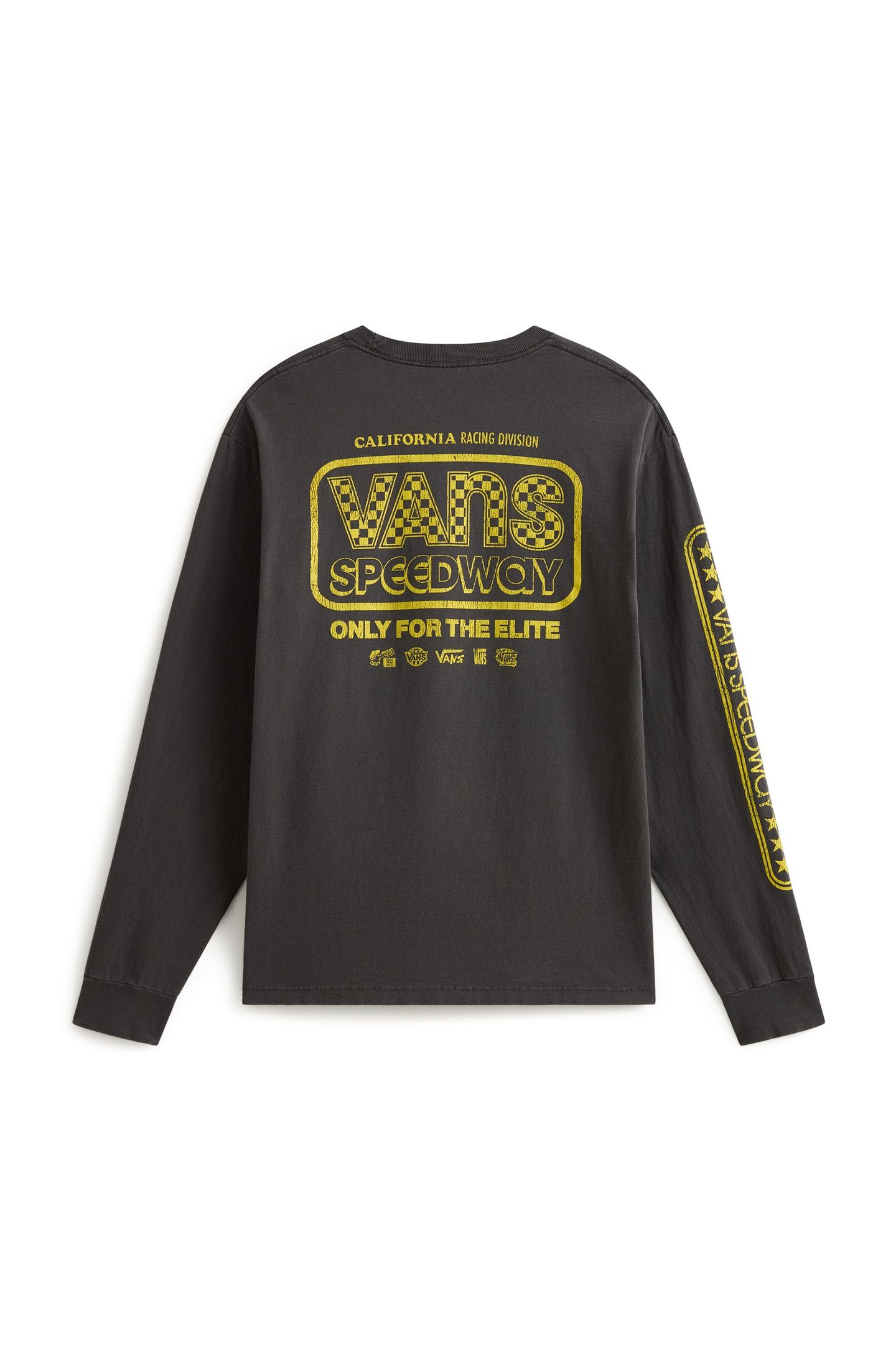 VANS SPEEDWAY LS TEE FADED BLACK 5