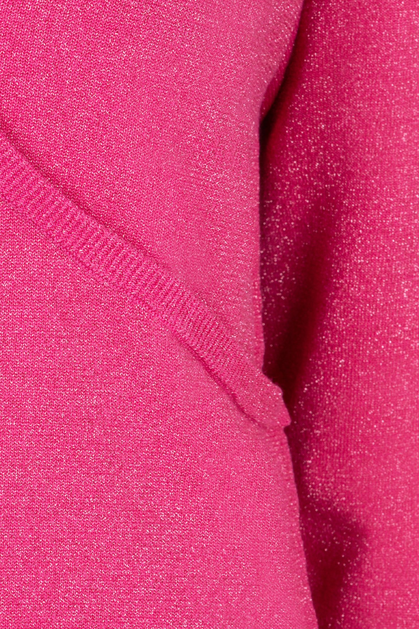 SWEATER L/SLVE WRAPOVER LUREX FRAMBOISE 4