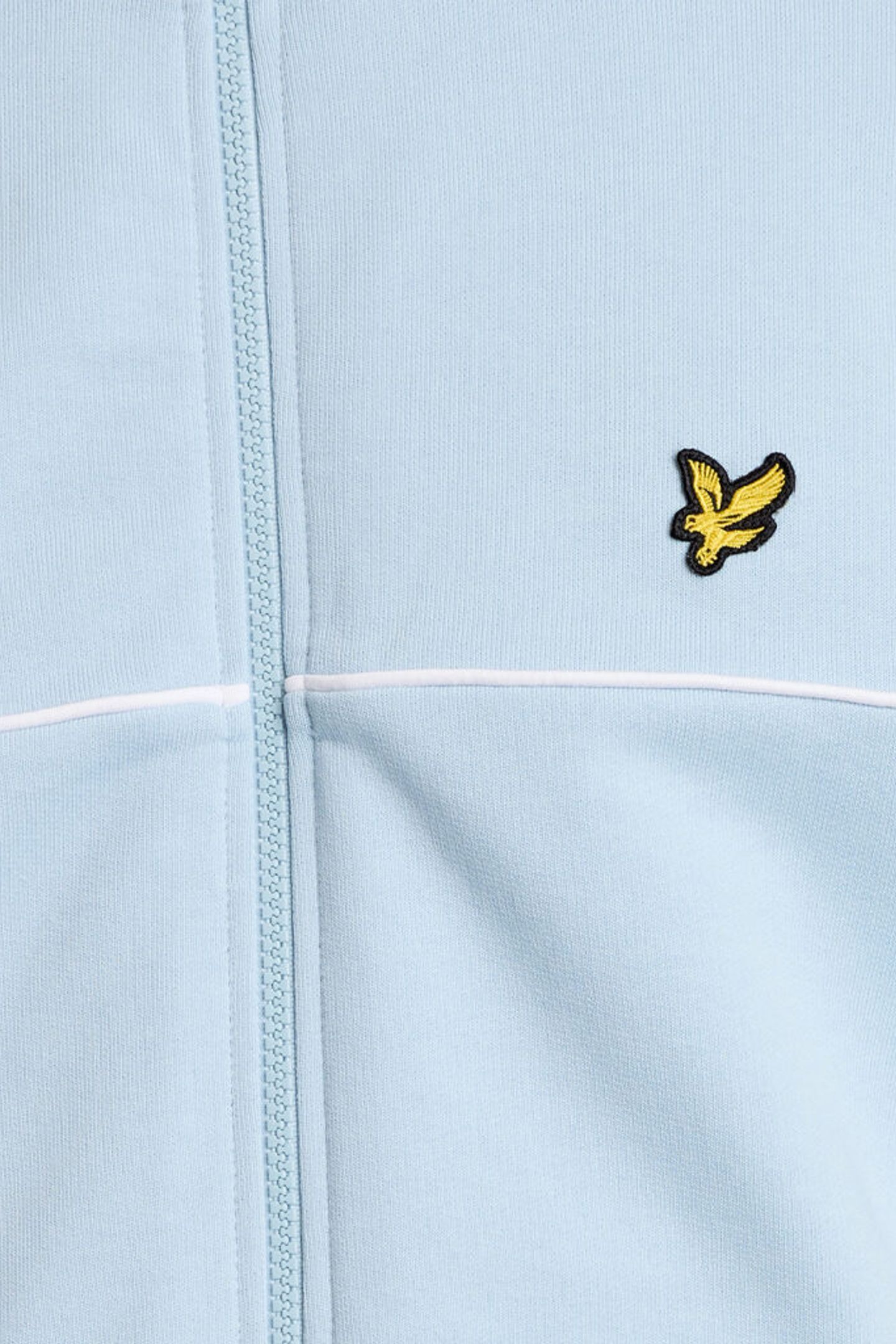 PIPED FULL ZIP TRACK TOP OPAL BLUE 6
