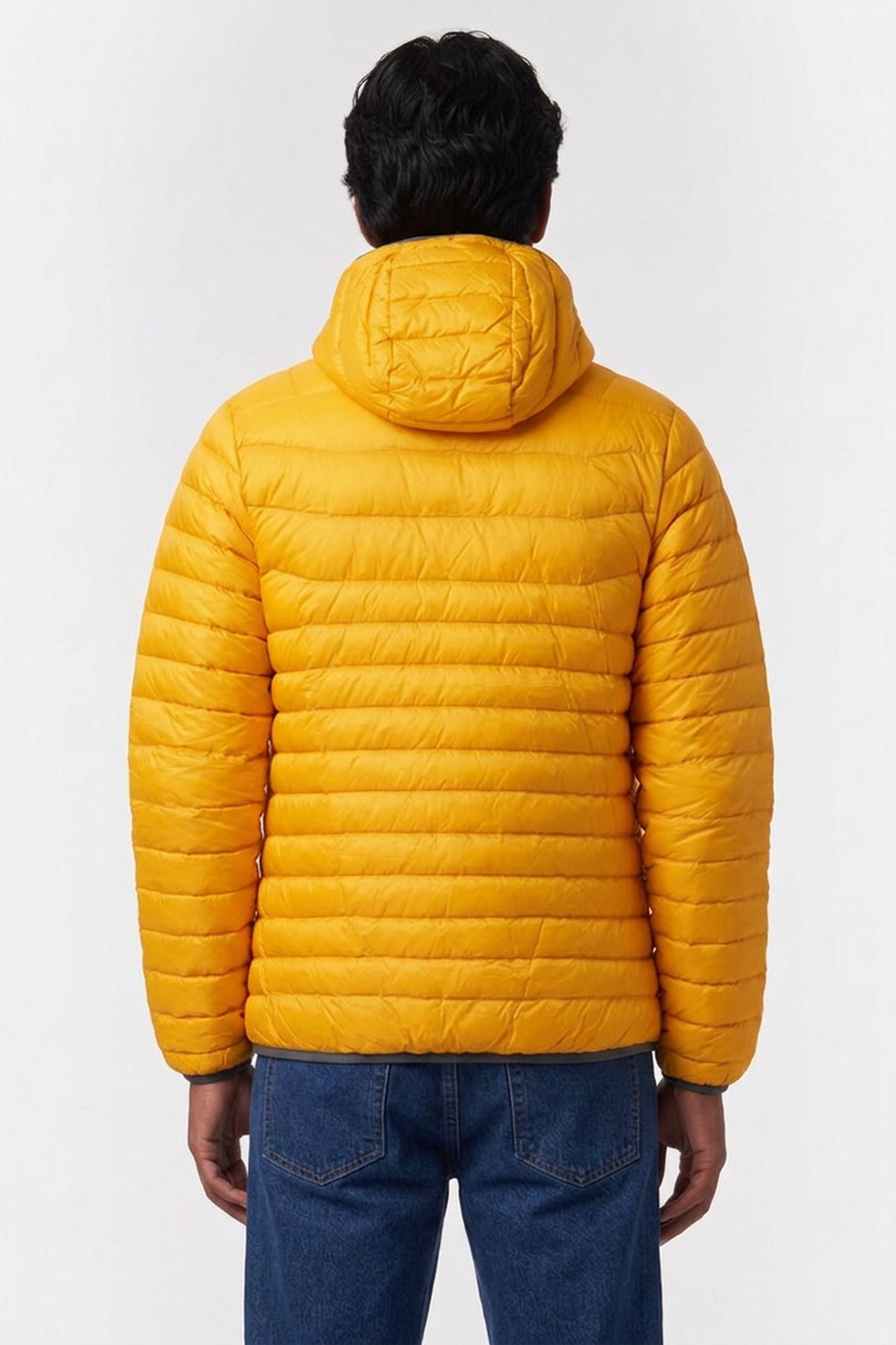 SENJA DOWN LIGHT JACKET W/HOOD LIGHT GOLDEN YELLOW 2