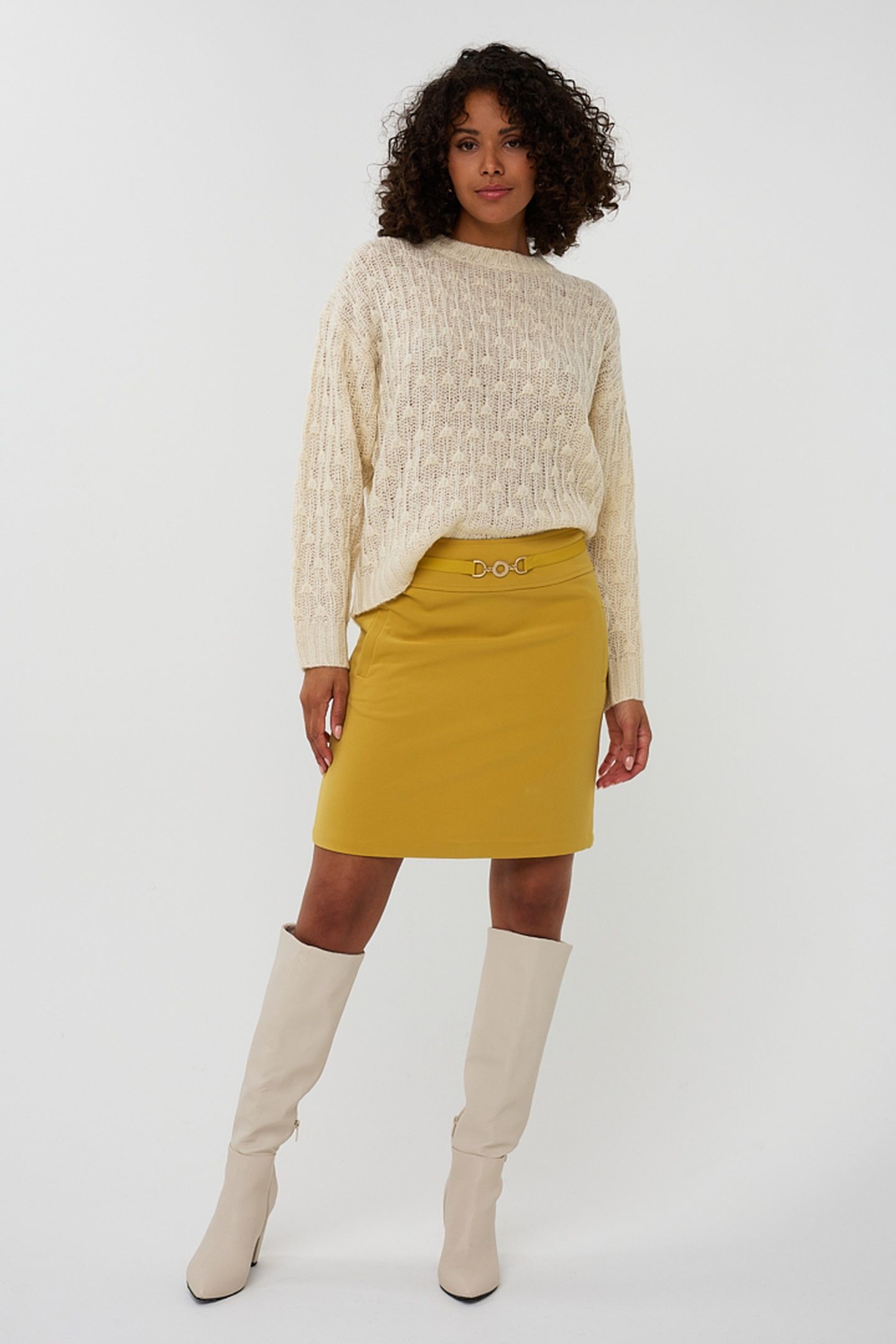 SWEATER AJOUR OFF WHITE 1