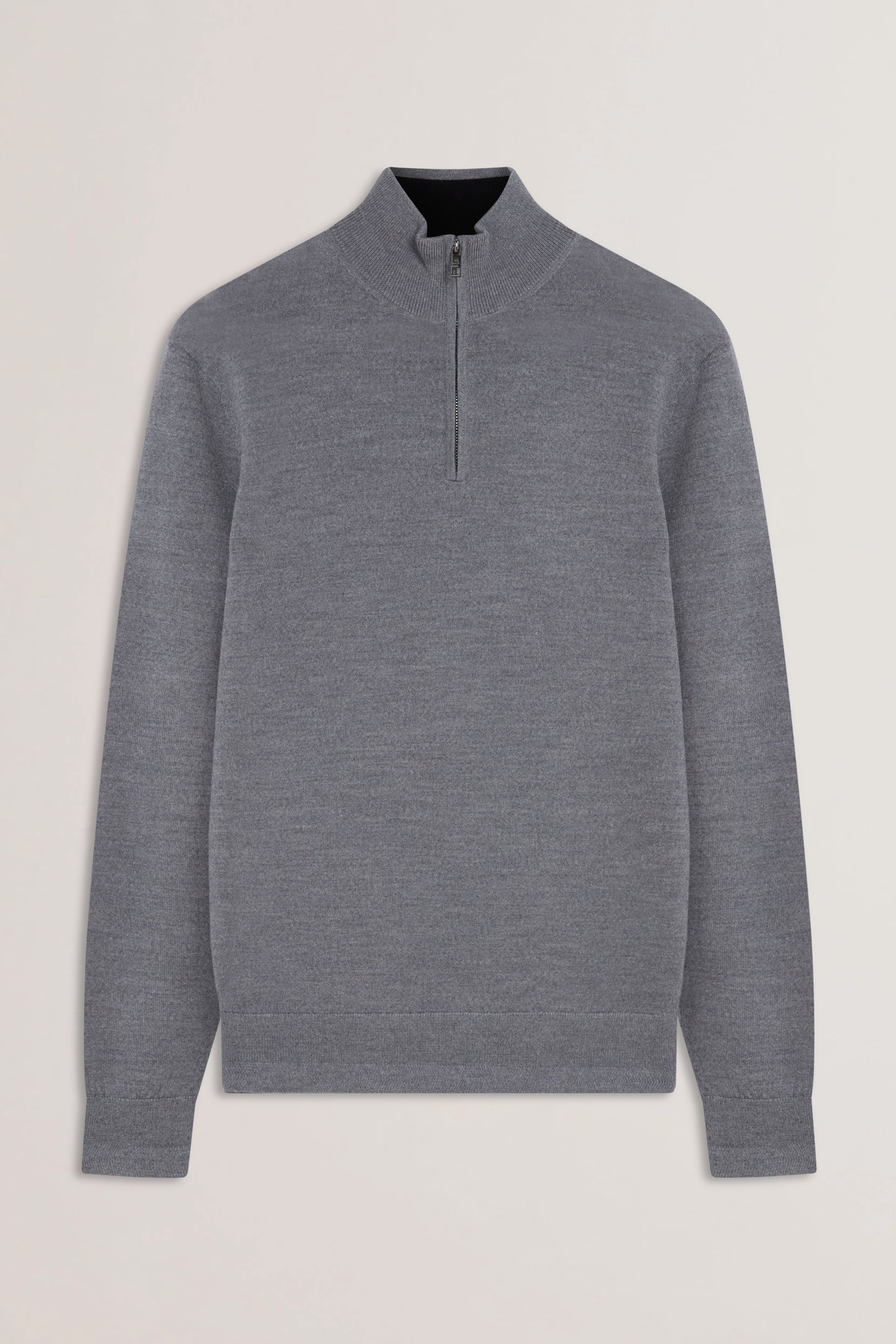 LIMEHAS LS MERINO CORE HALF ZIP CHARCOAL 1