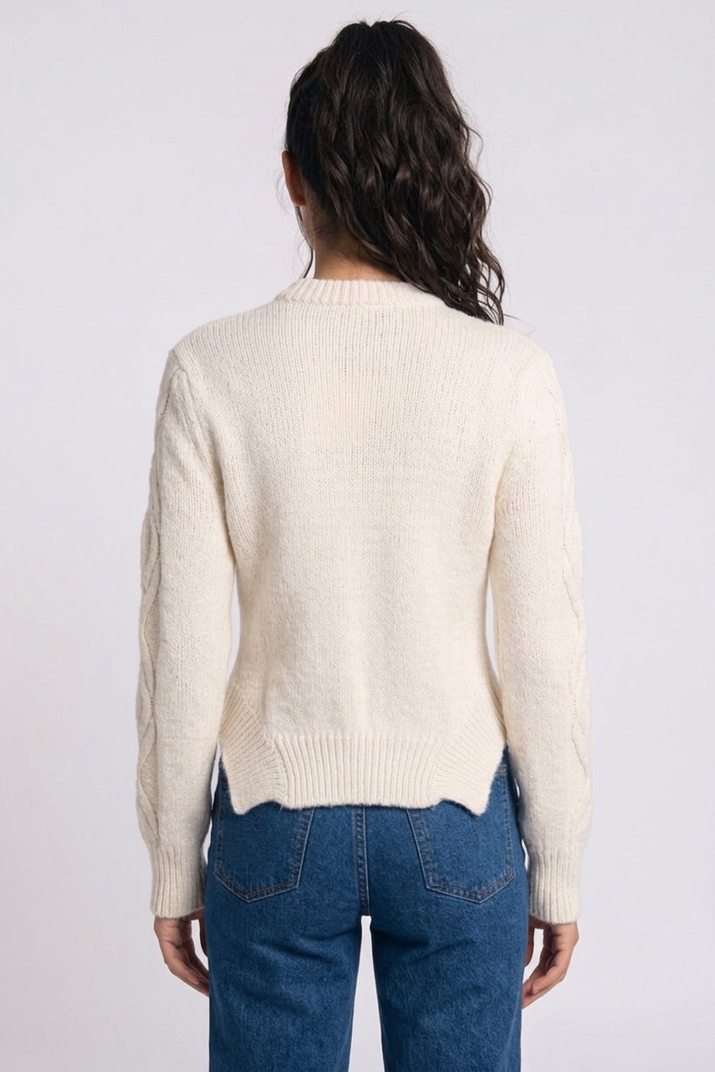 ELVY SWEATER ECRU 2