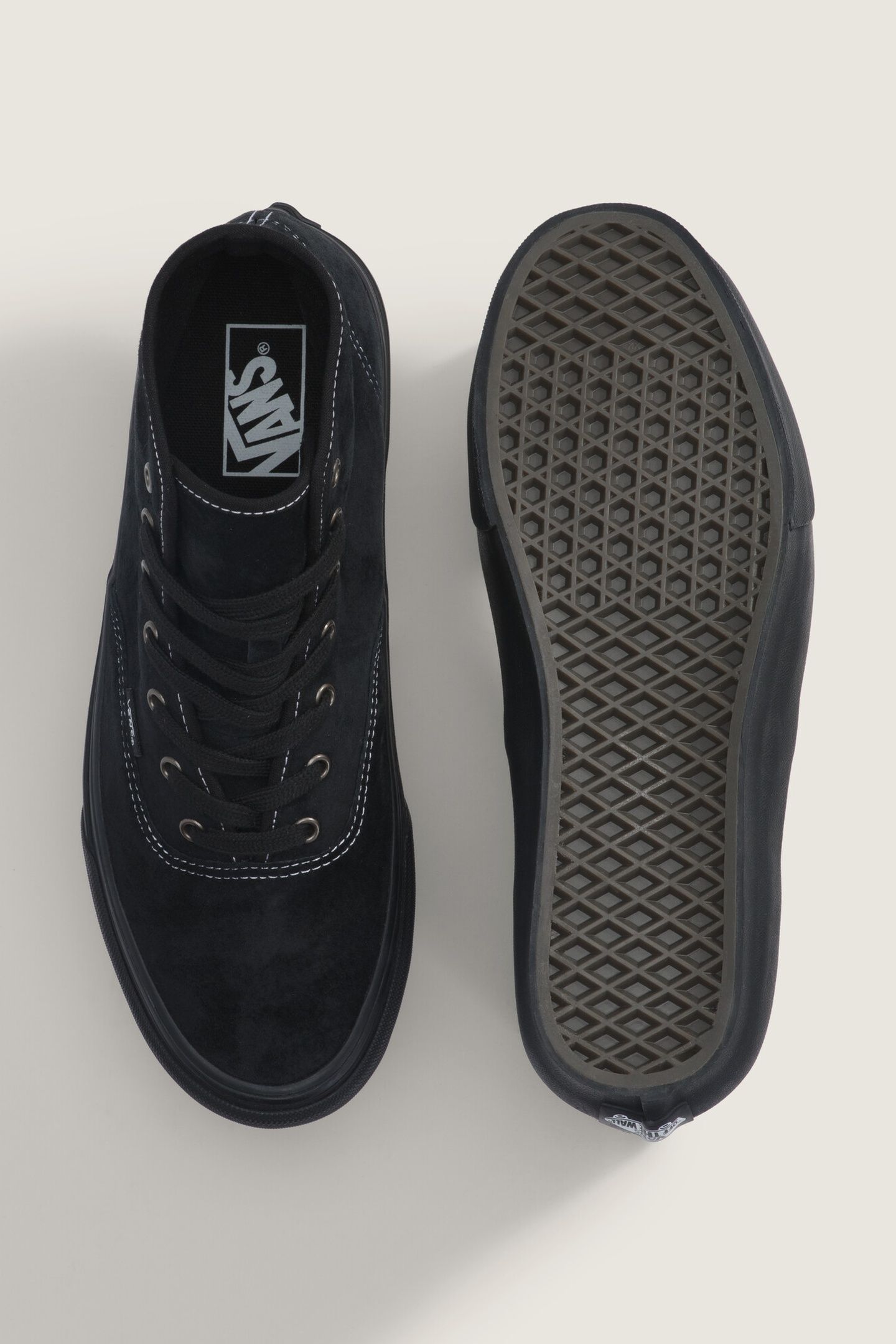 UNISEX AUTHENTIC HI 2.0 PIG SUEDE BLACK/BLACK 6