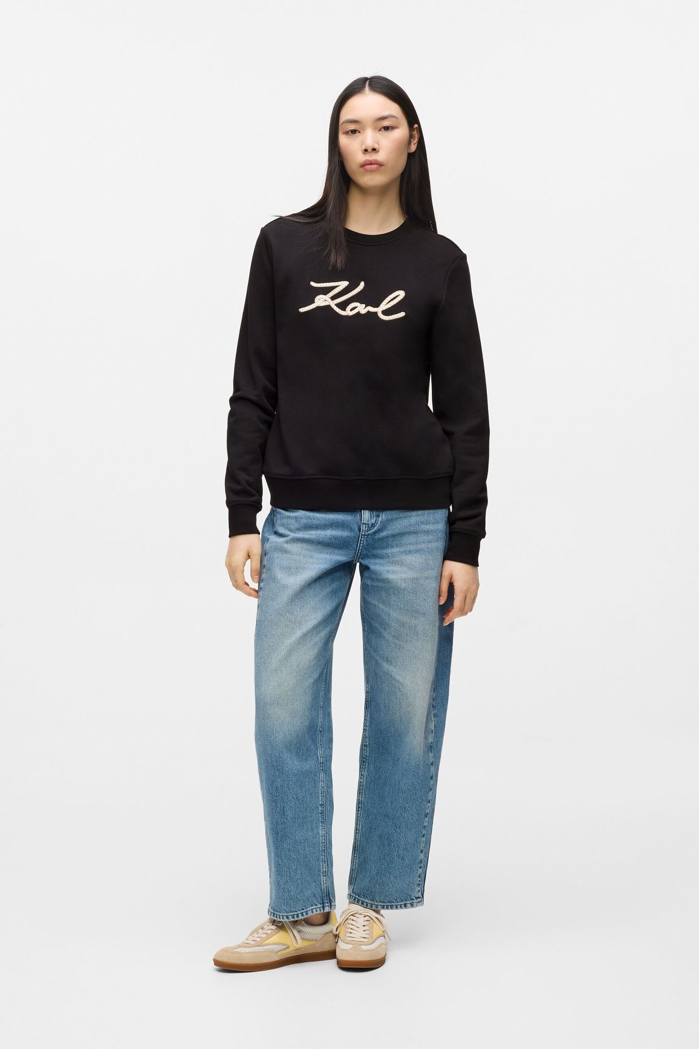 ROPE LOGO SWEATSHIRT BLACK 3