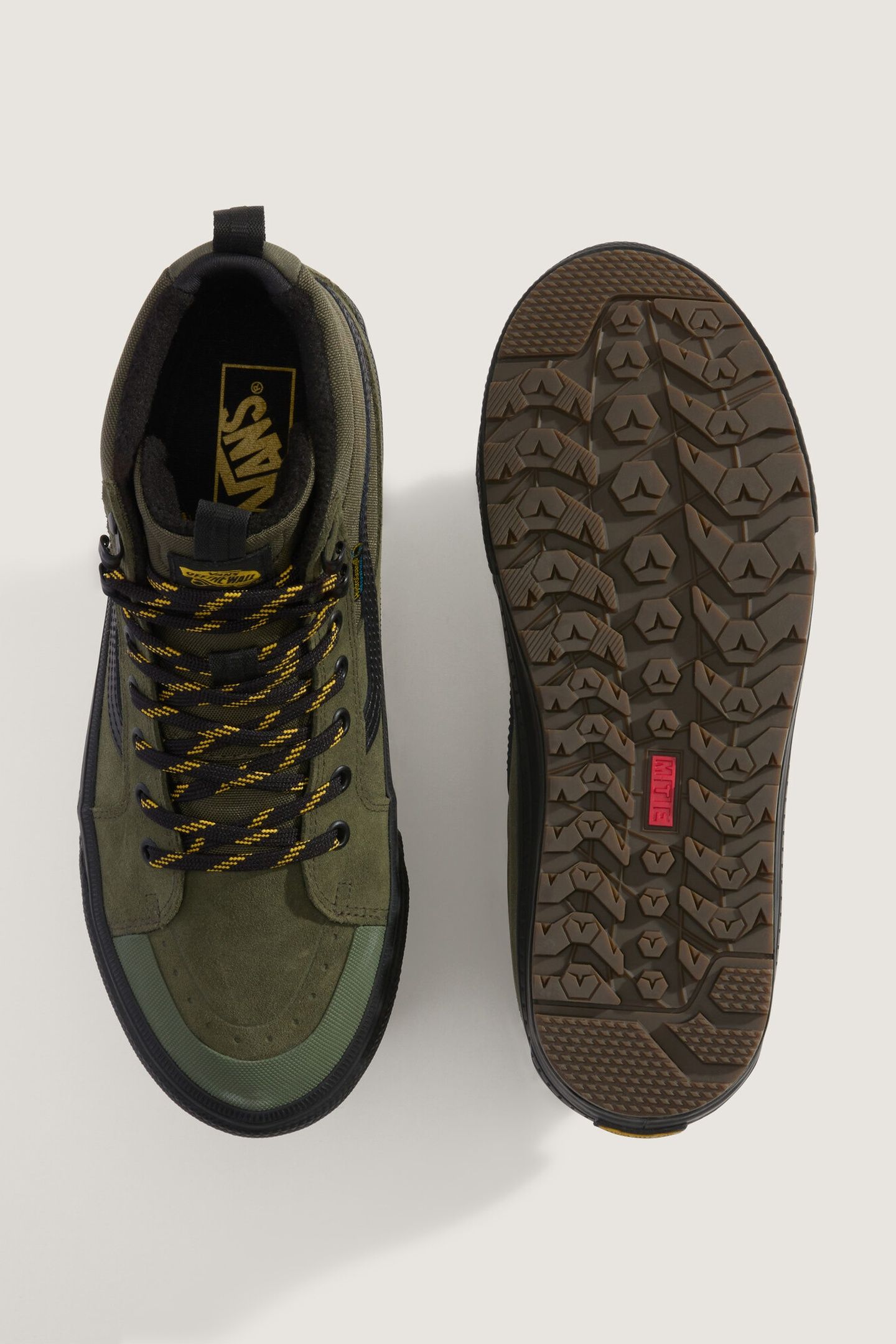 UNISEX SK8-HI WATERPROOF INSULATED MTE GREEN/BLACK 5