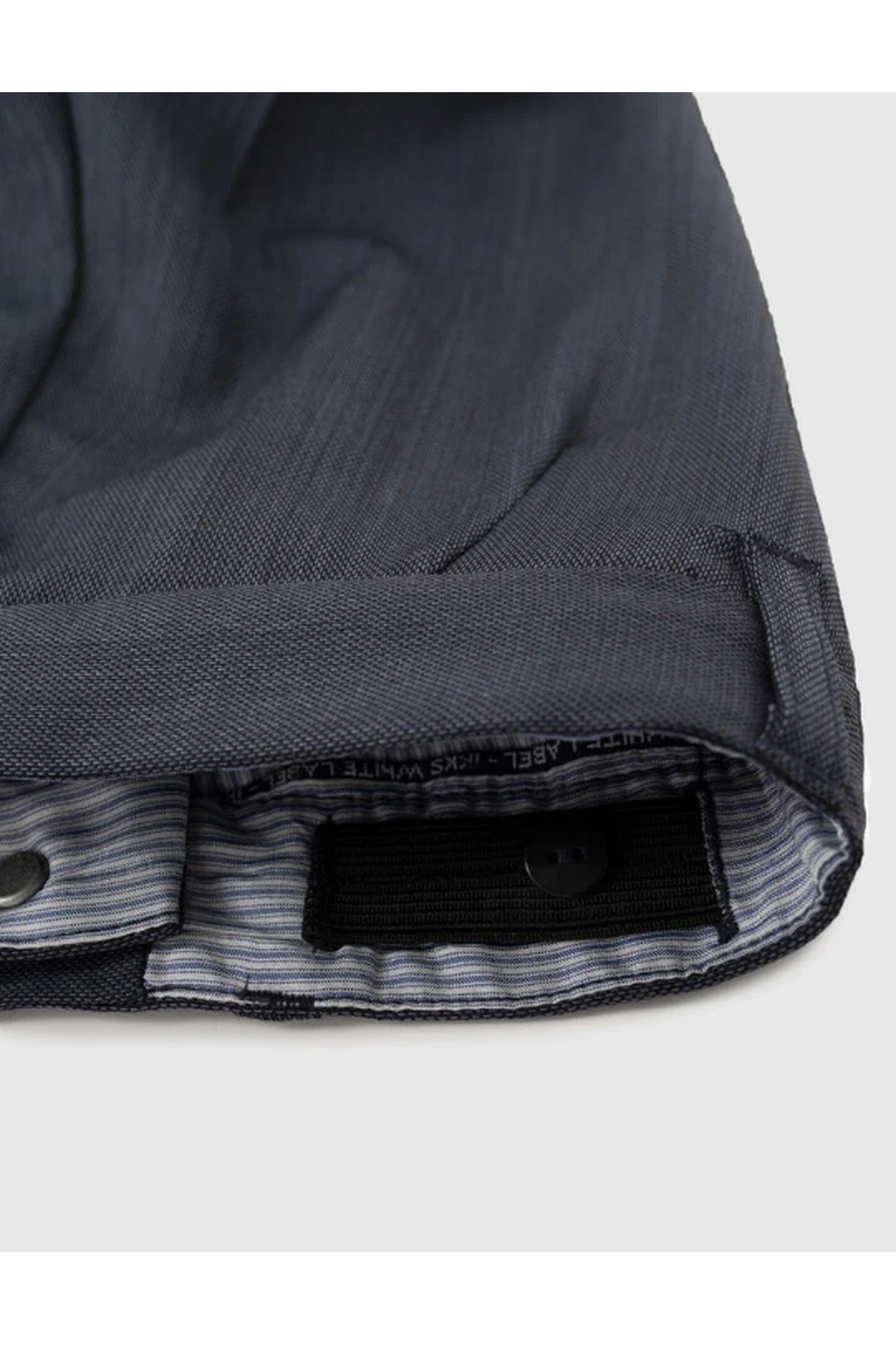 BOYS' NAVY SEMI_PLAIN SUIT TROUSERS 5