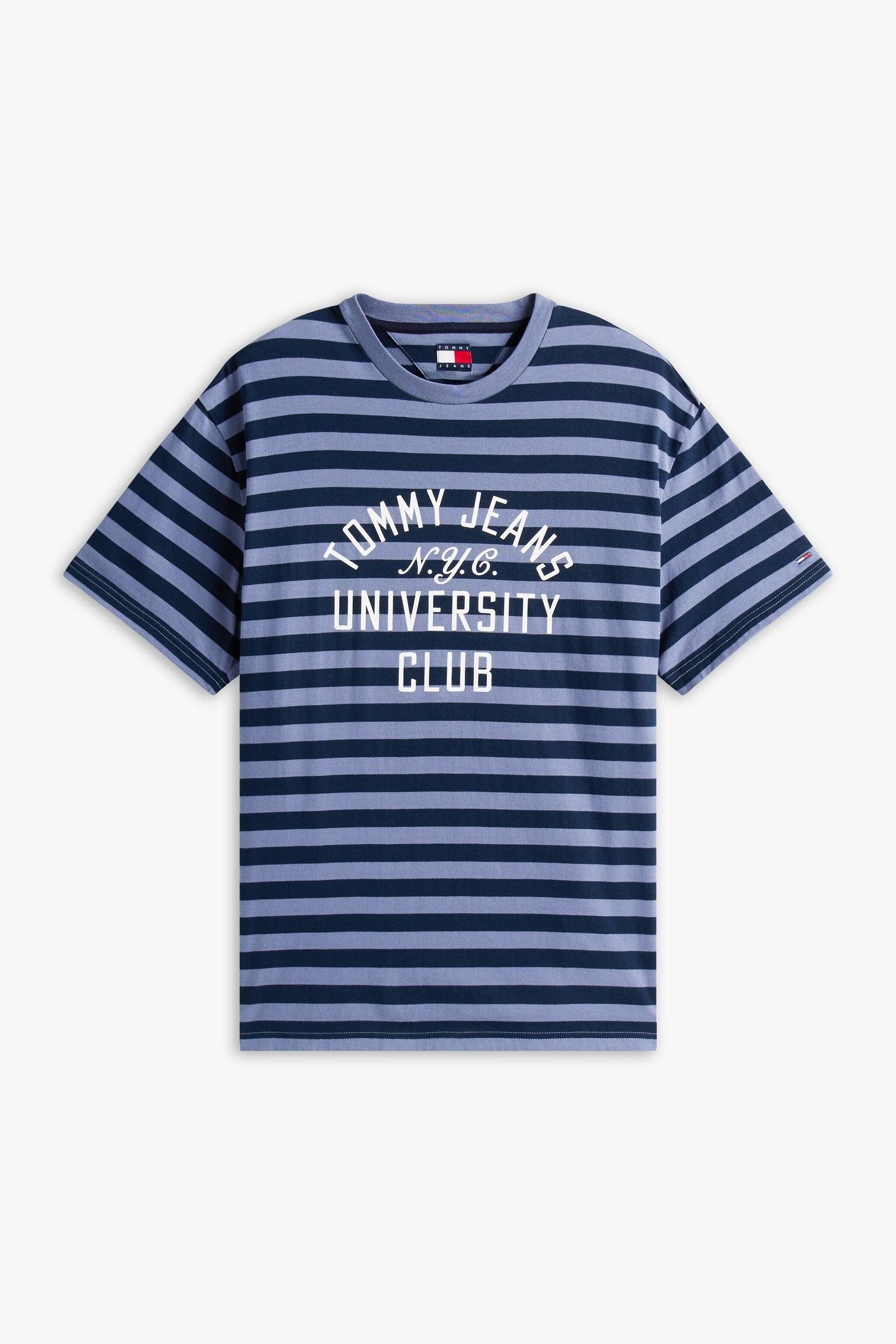 TJM RELAXED STRIPE GRAPHIC DARK NIGHT NAVY/BLUE MOMENT 4