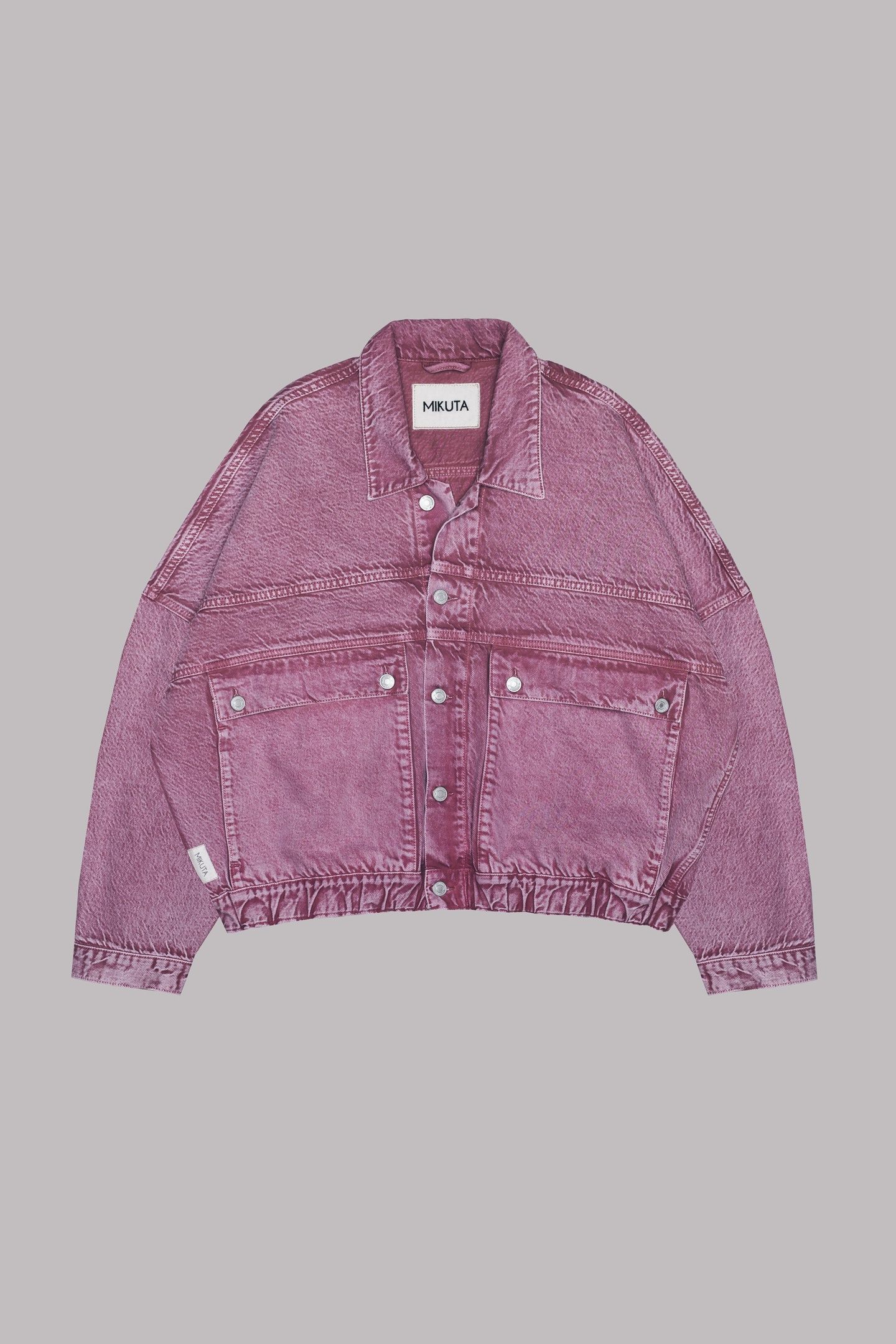 THE PINK FADED DENIM JACKET 3