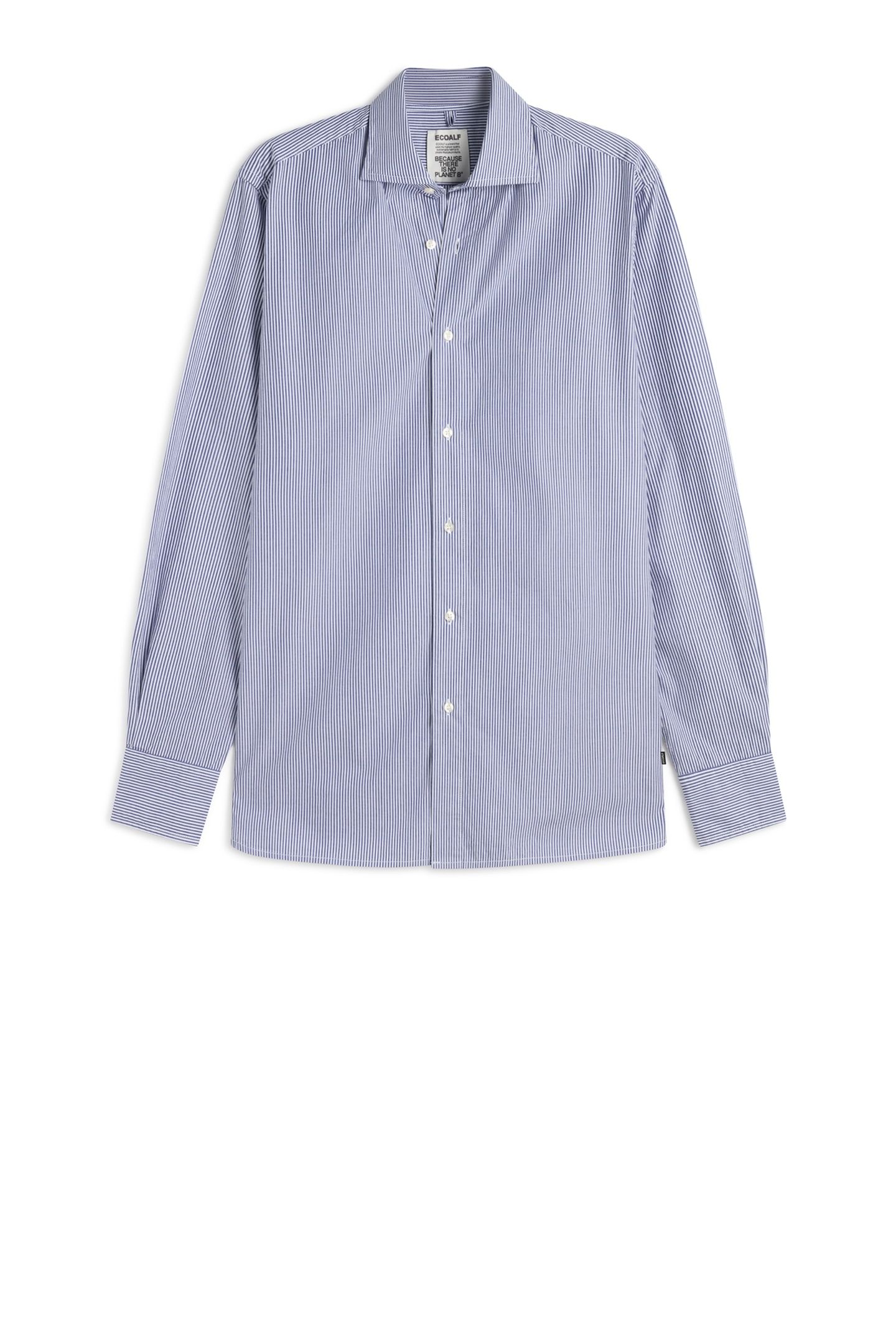 ALFREDOALF SHIRT WHITE + DEEP NAVY 5