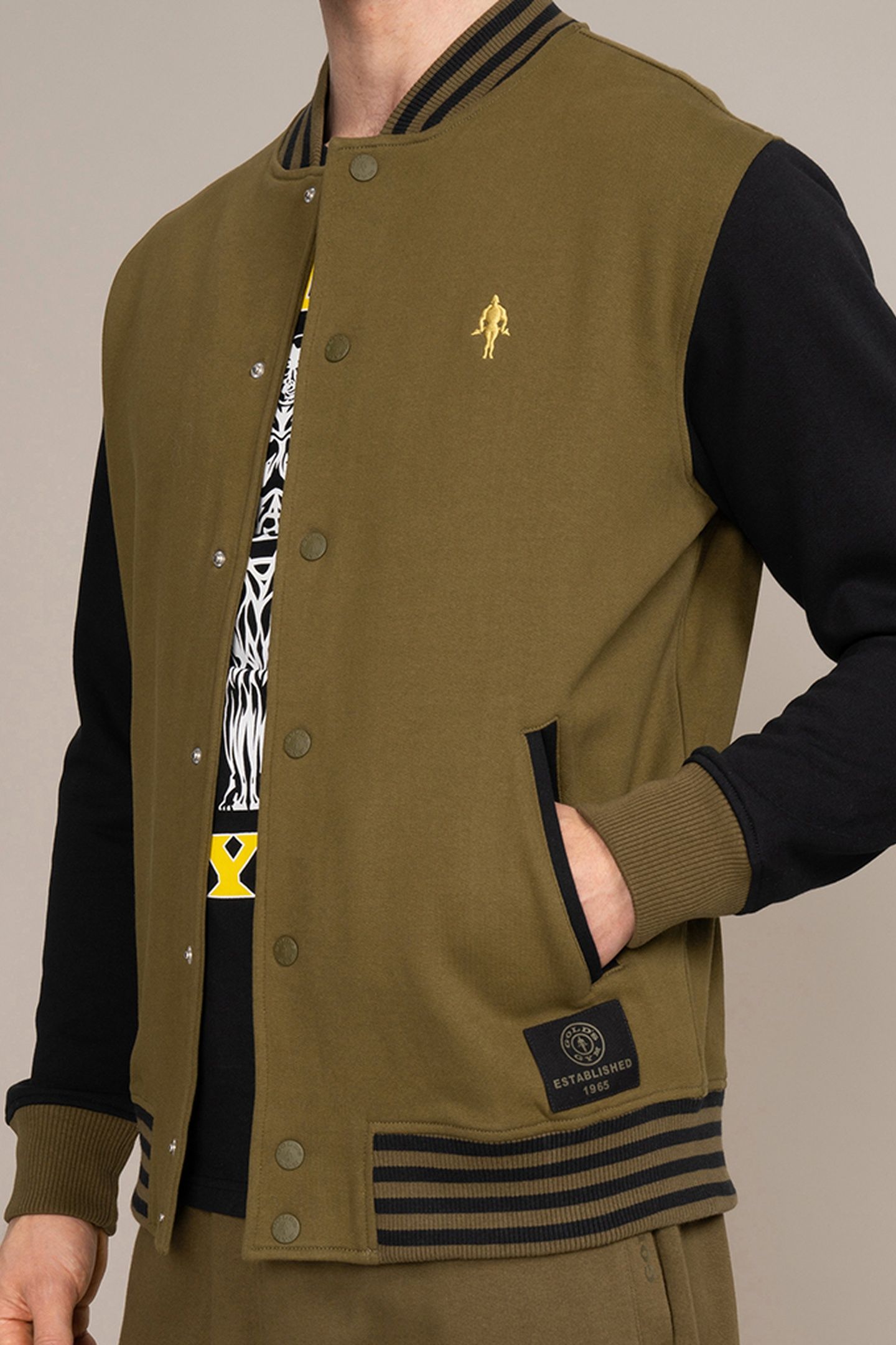 SWEAT JACKET OLIVE 5