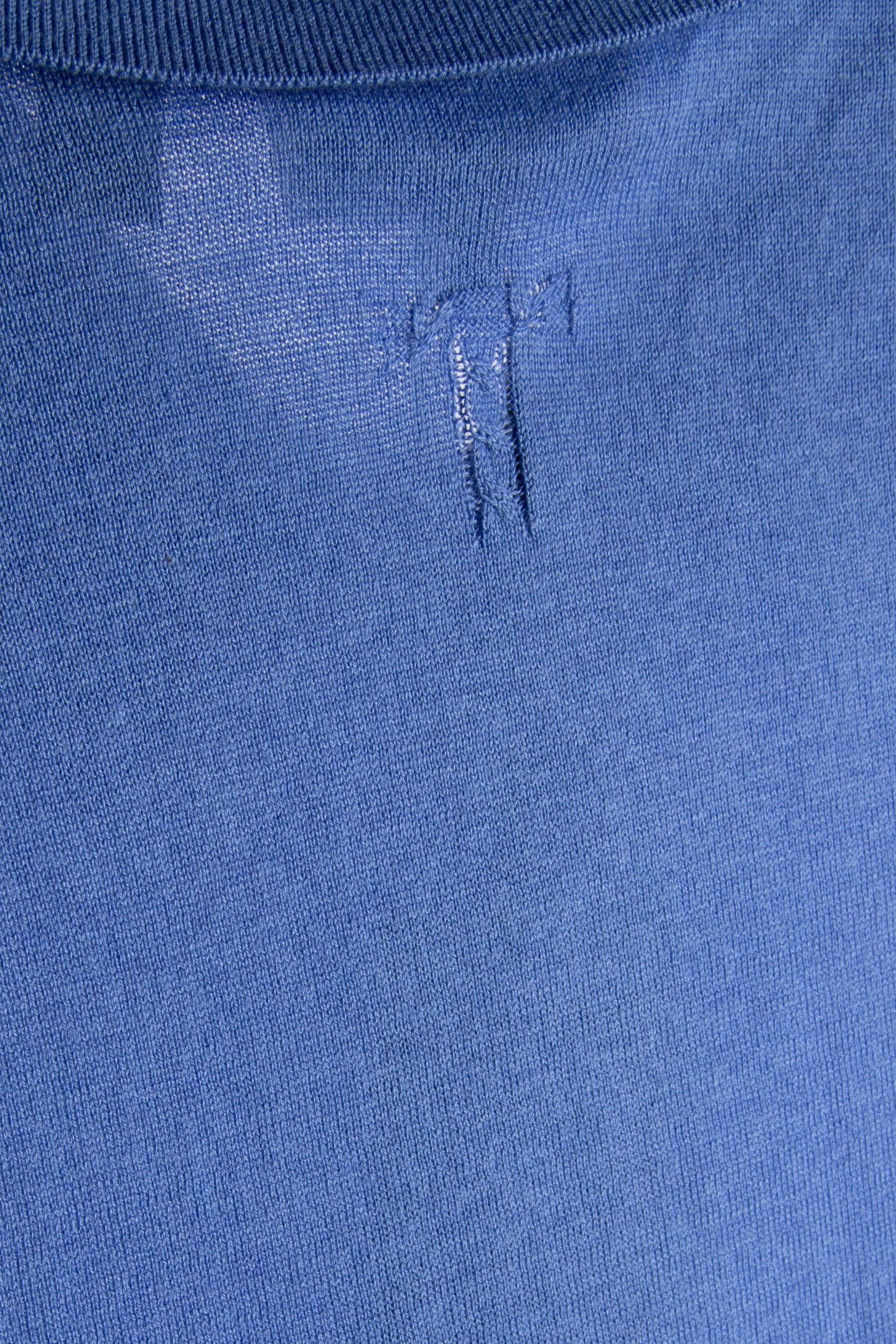 SS SILK COTTON POLO SKY-BLUE 5
