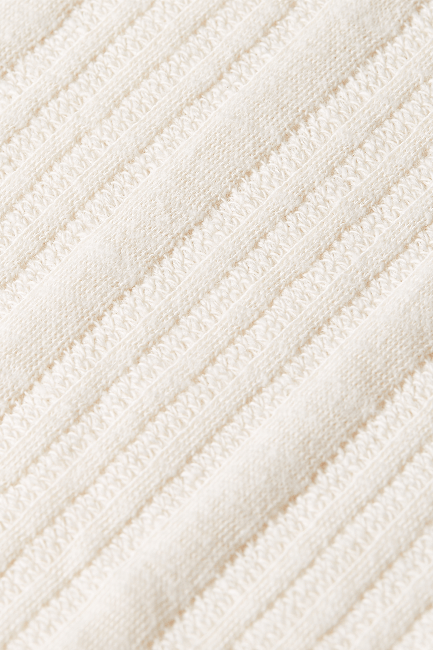 STRUCTURED RIBBED RELAXEDFIT POLO LIGHT BEIGE 7