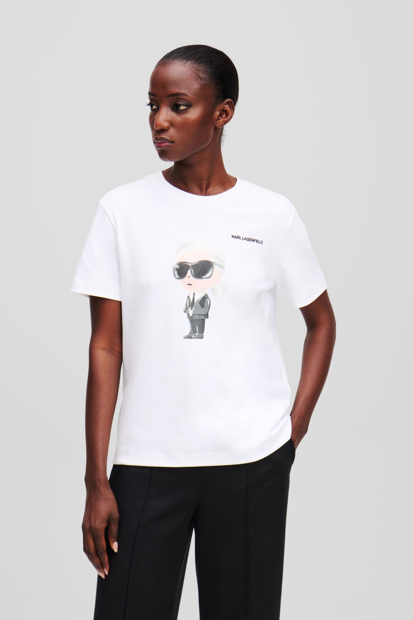 IKON AQUARELLE K T-SHIRT WHITE 1