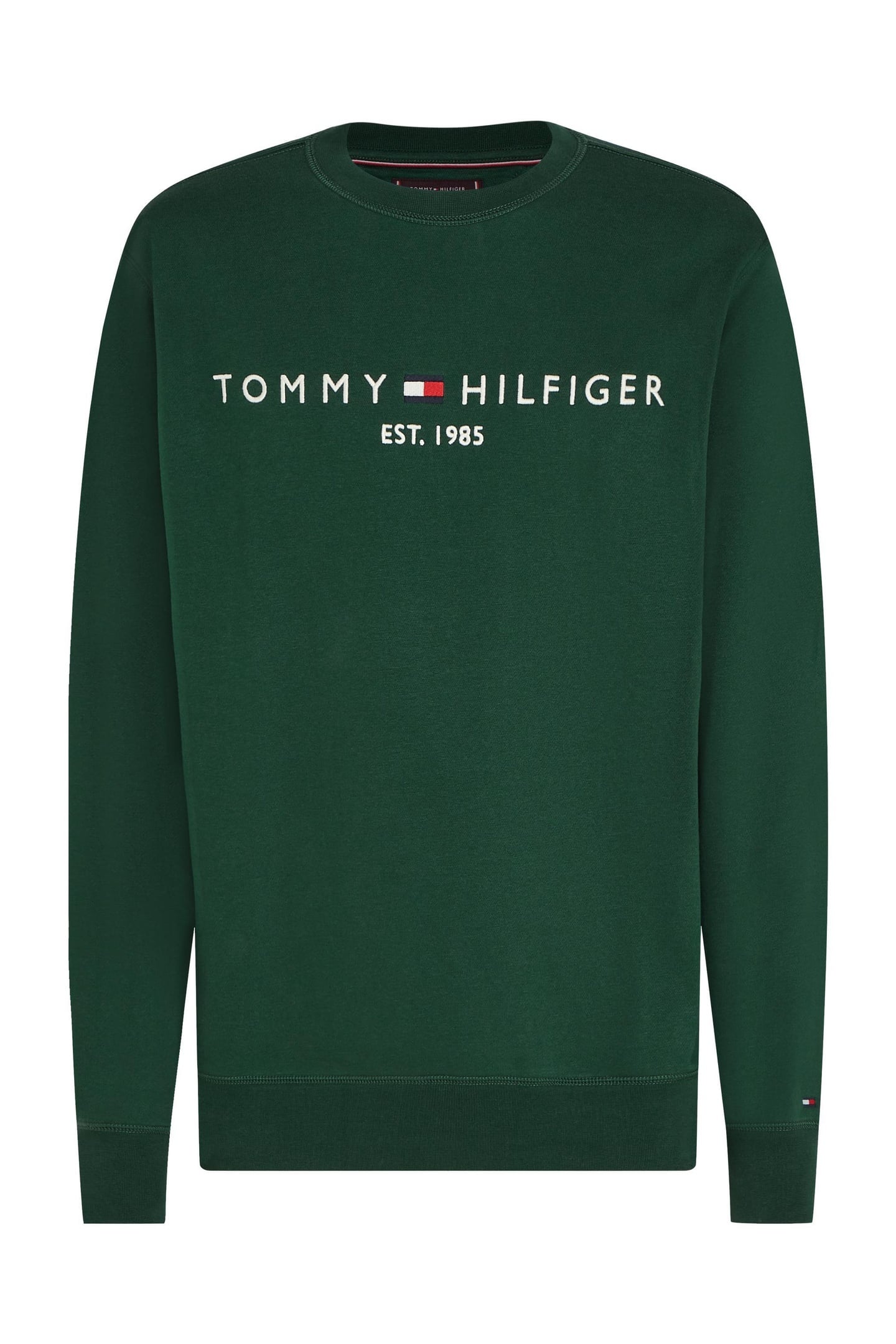 TOMMY LOGO SWEATSHIRT ORNAMENTAL GREEN 3