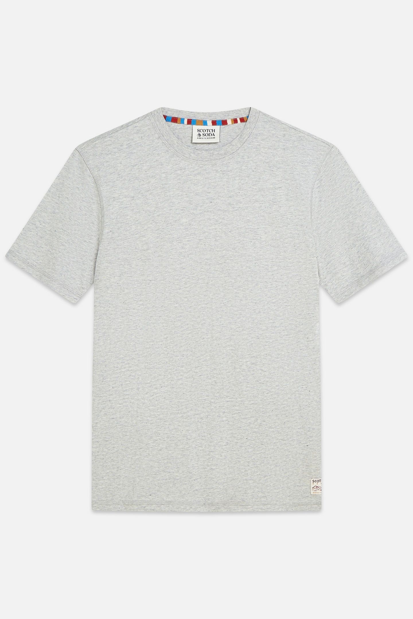 MELANGE REGULARFIT TSHIRT MEDIUM GREY 1