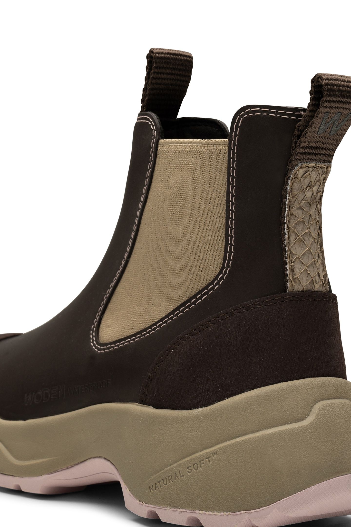 SIRI WATERPROOF CHOCOLATE/LIGHT LILAC 4