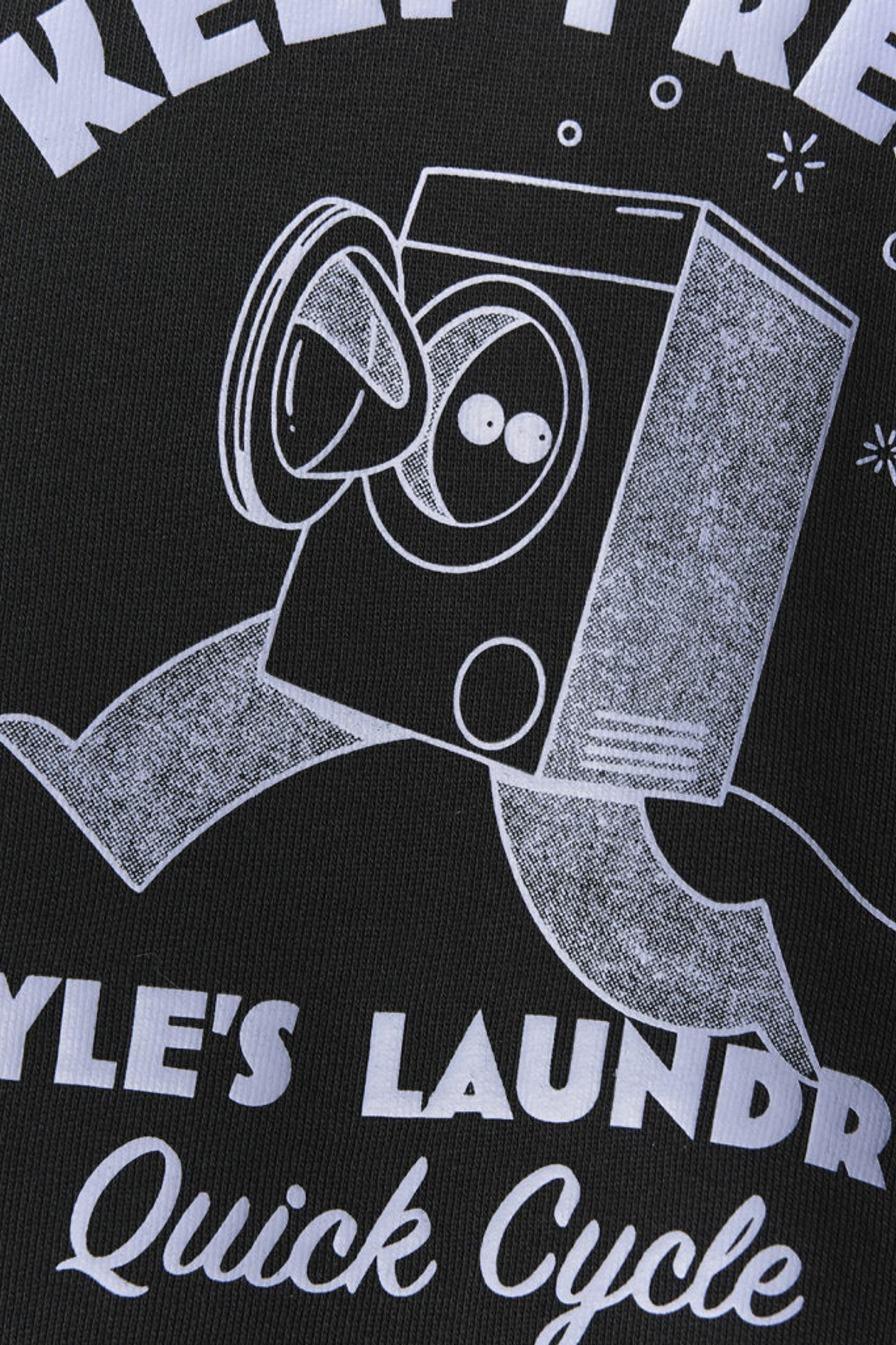 KEEP FRESH GRAPHIC SWEATSHIRT JET BLACK 6