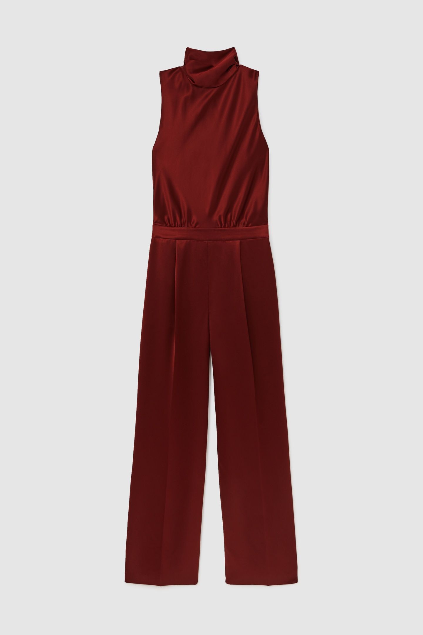 OCCASION CAPEBACK JUMPSUIT DARK RED 4