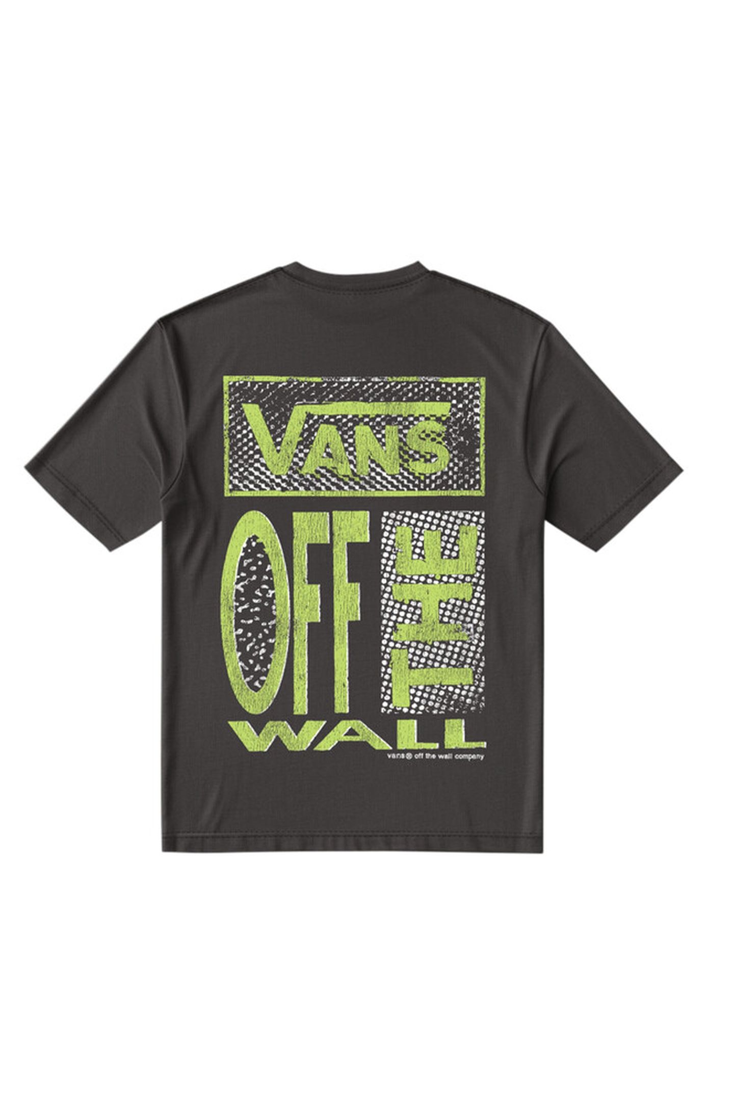 CUT AND PASTE SS TEE FADED BLACK 2